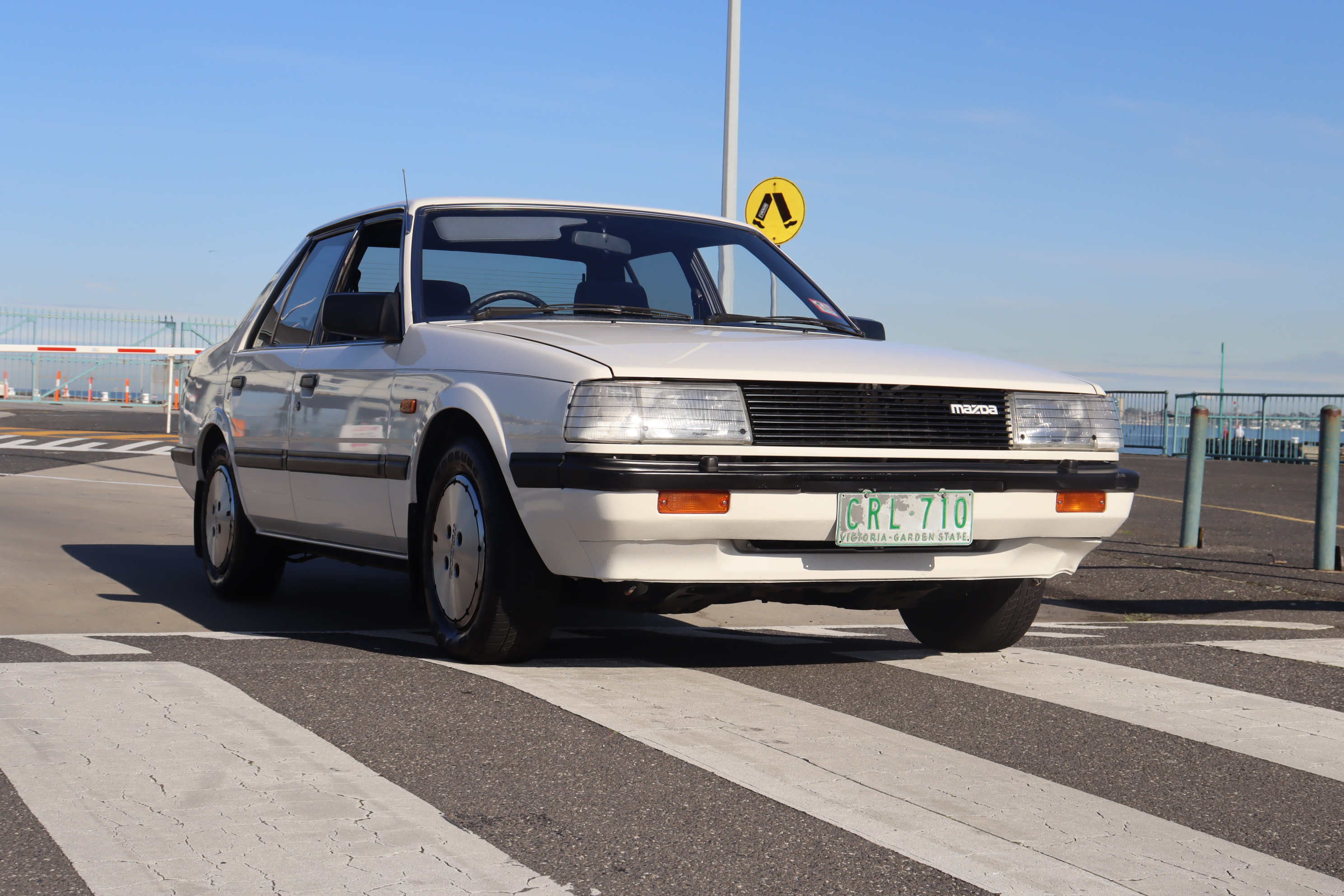 1985 MAZDA 626 SUPER DELUXE 5 SP MANUAL 2D COUPE