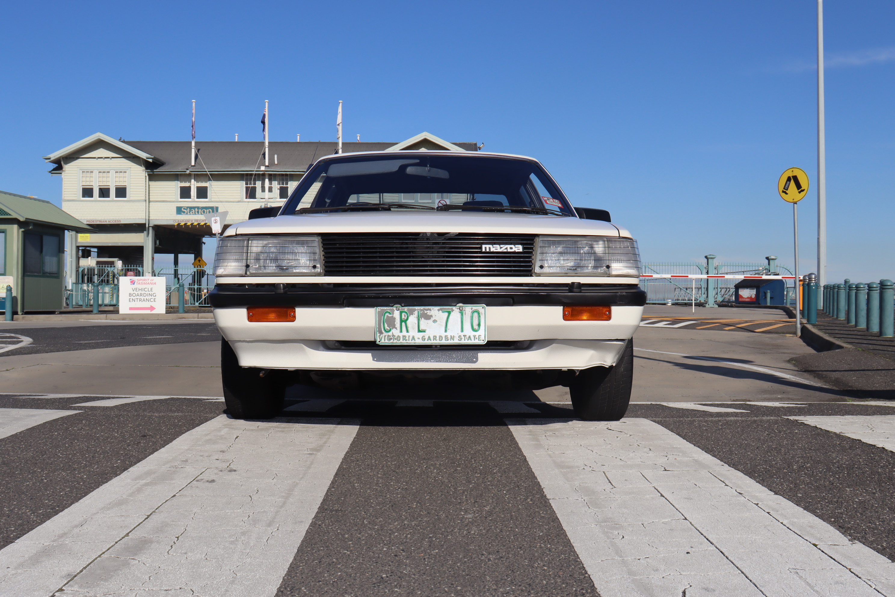 1985 MAZDA 626 SUPER DELUXE 5 SP MANUAL 2D COUPE