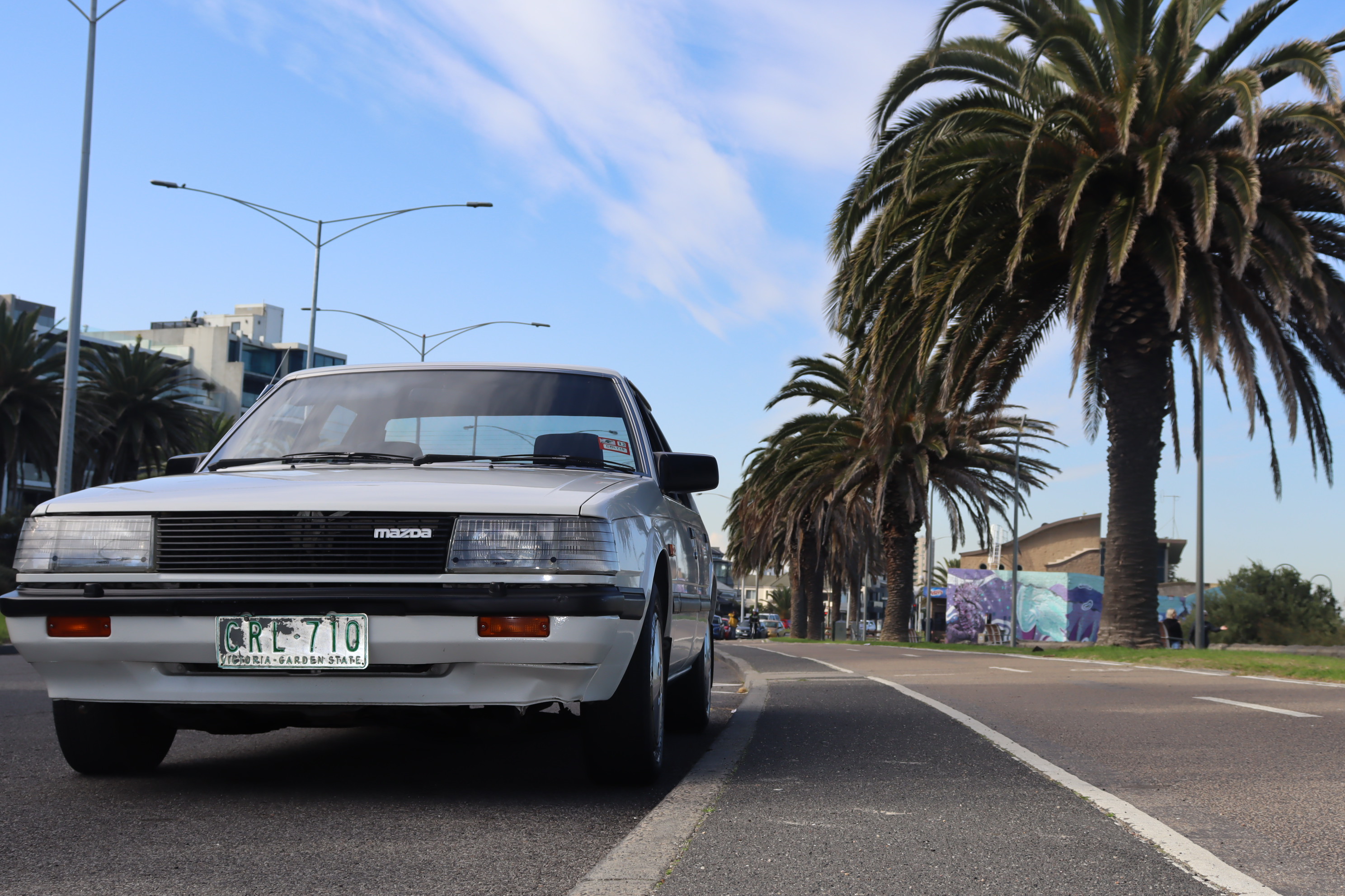 1985 MAZDA 626 SUPER DELUXE 5 SP MANUAL 2D COUPE
