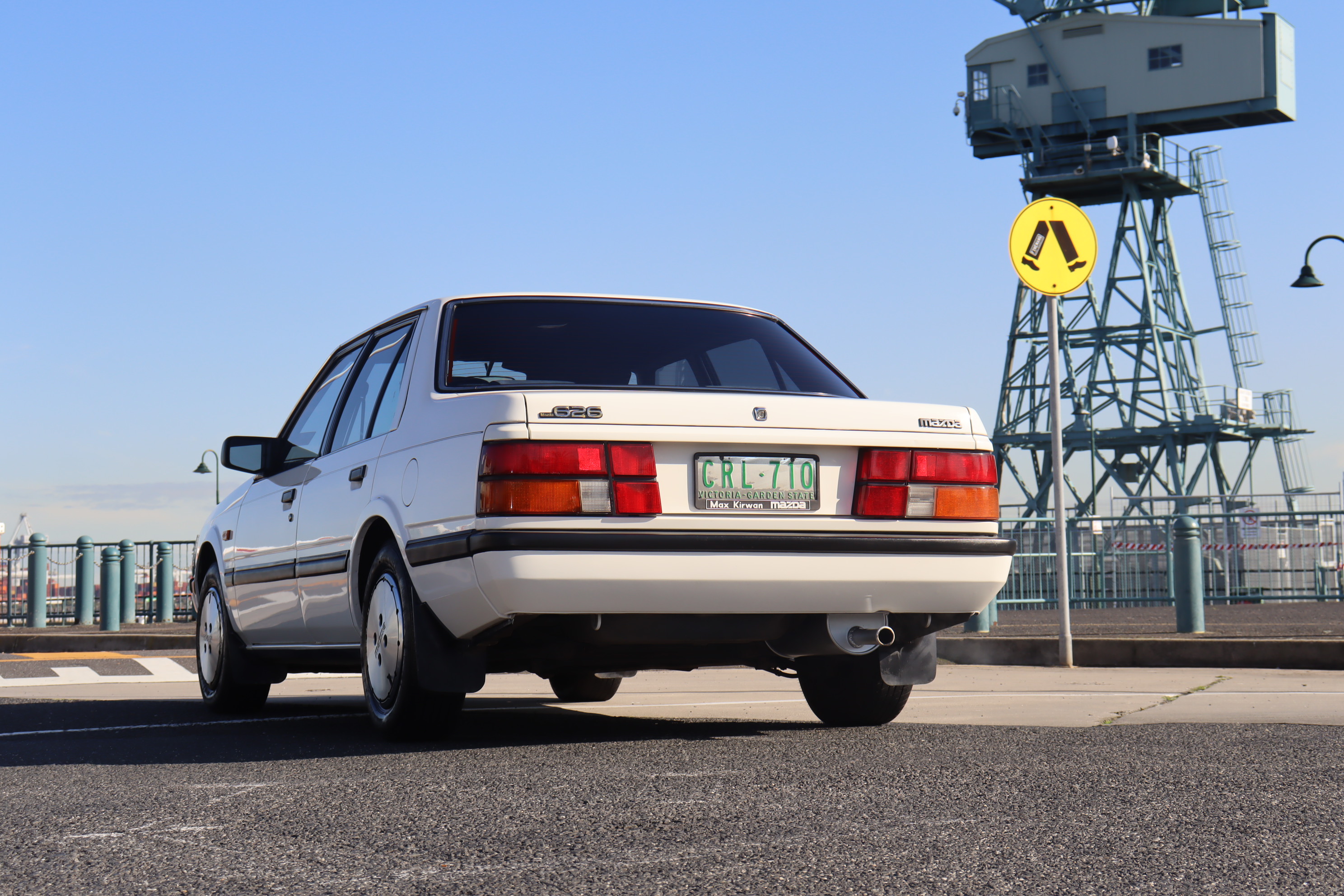 1985 MAZDA 626 SUPER DELUXE 5 SP MANUAL 2D COUPE