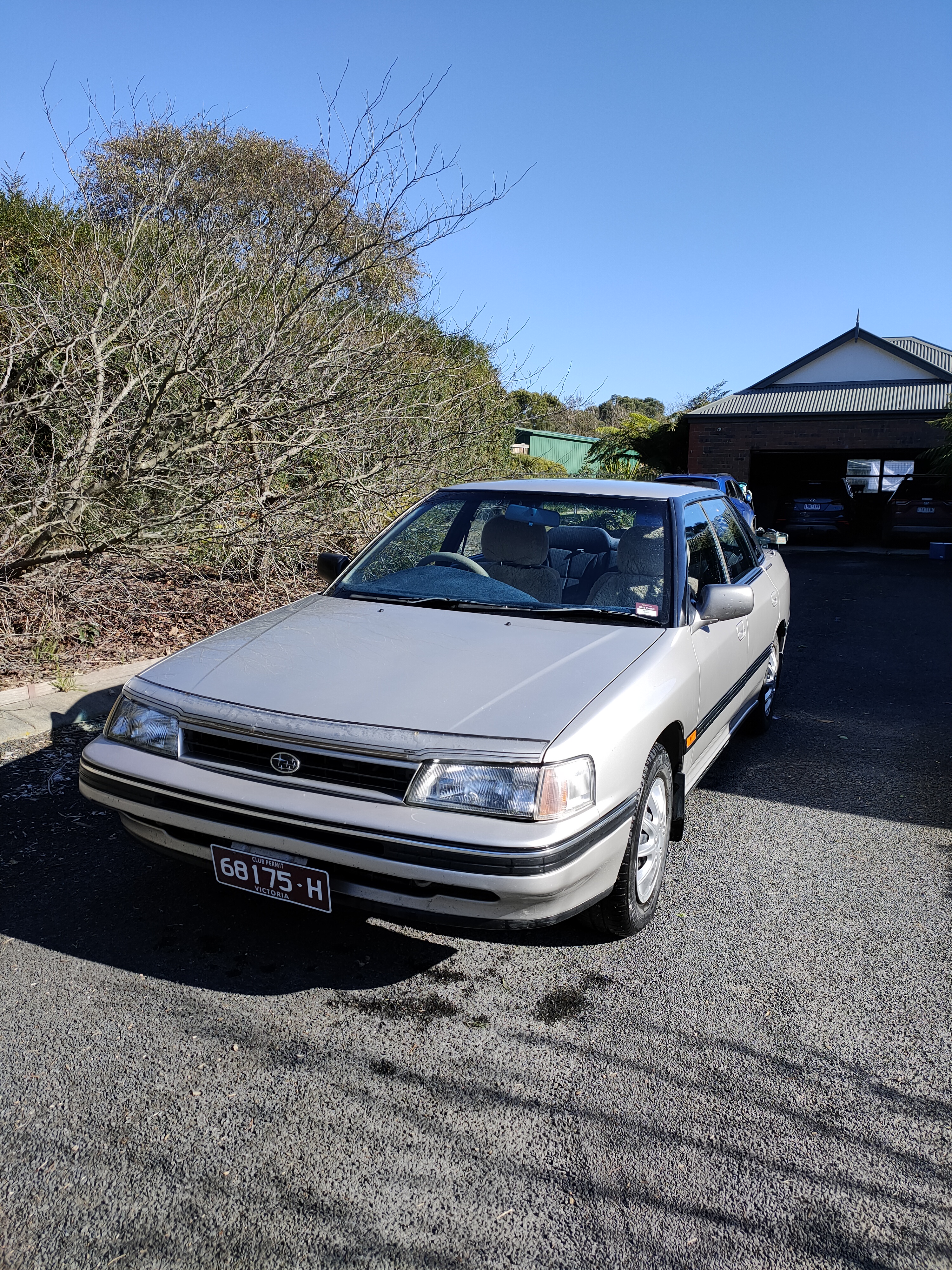 1990 SUBARU LIBERTY LX 4 SP AUTOMATIC 4D SEDAN