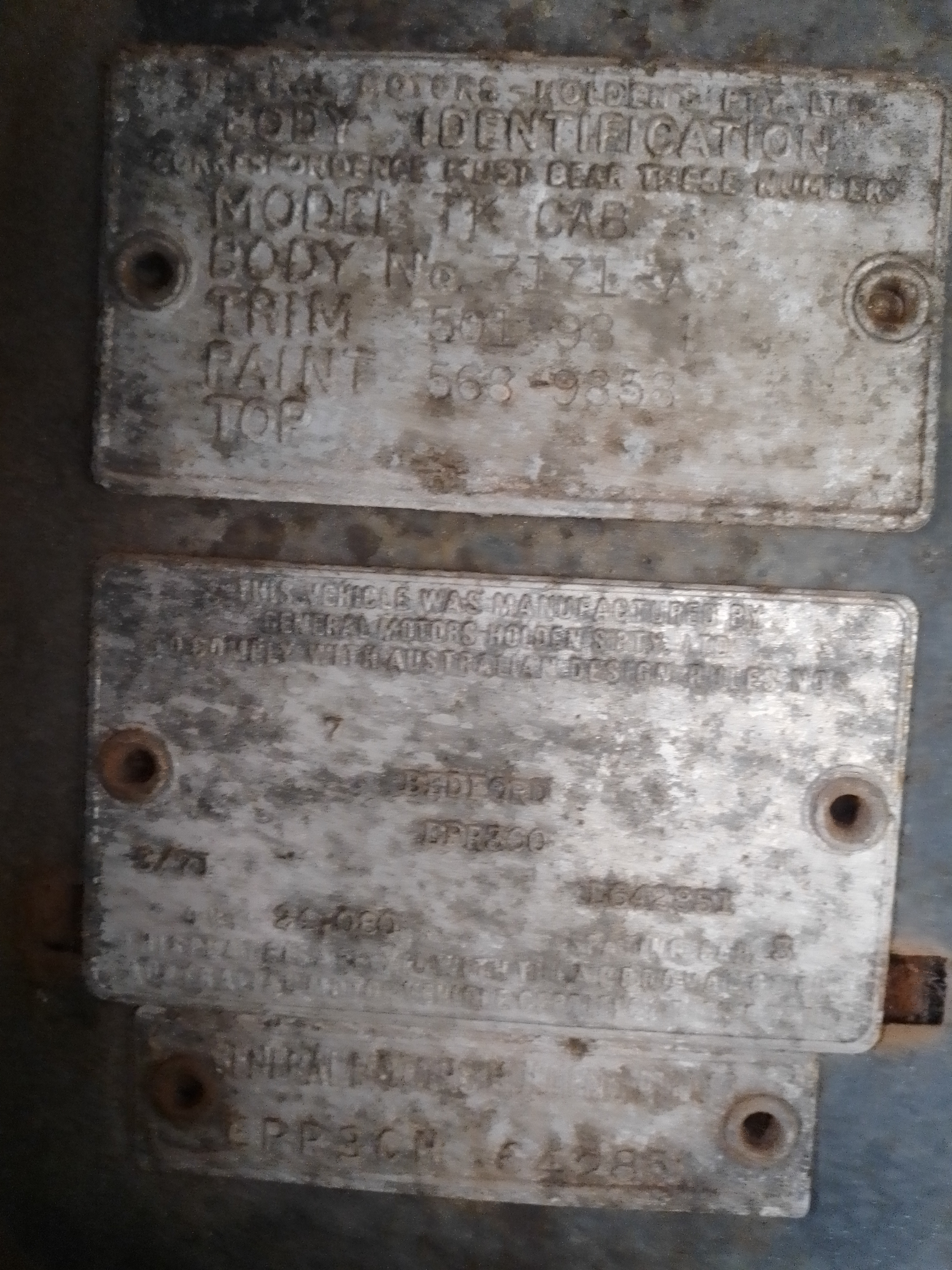 1974 BEDFORD TK TRAY