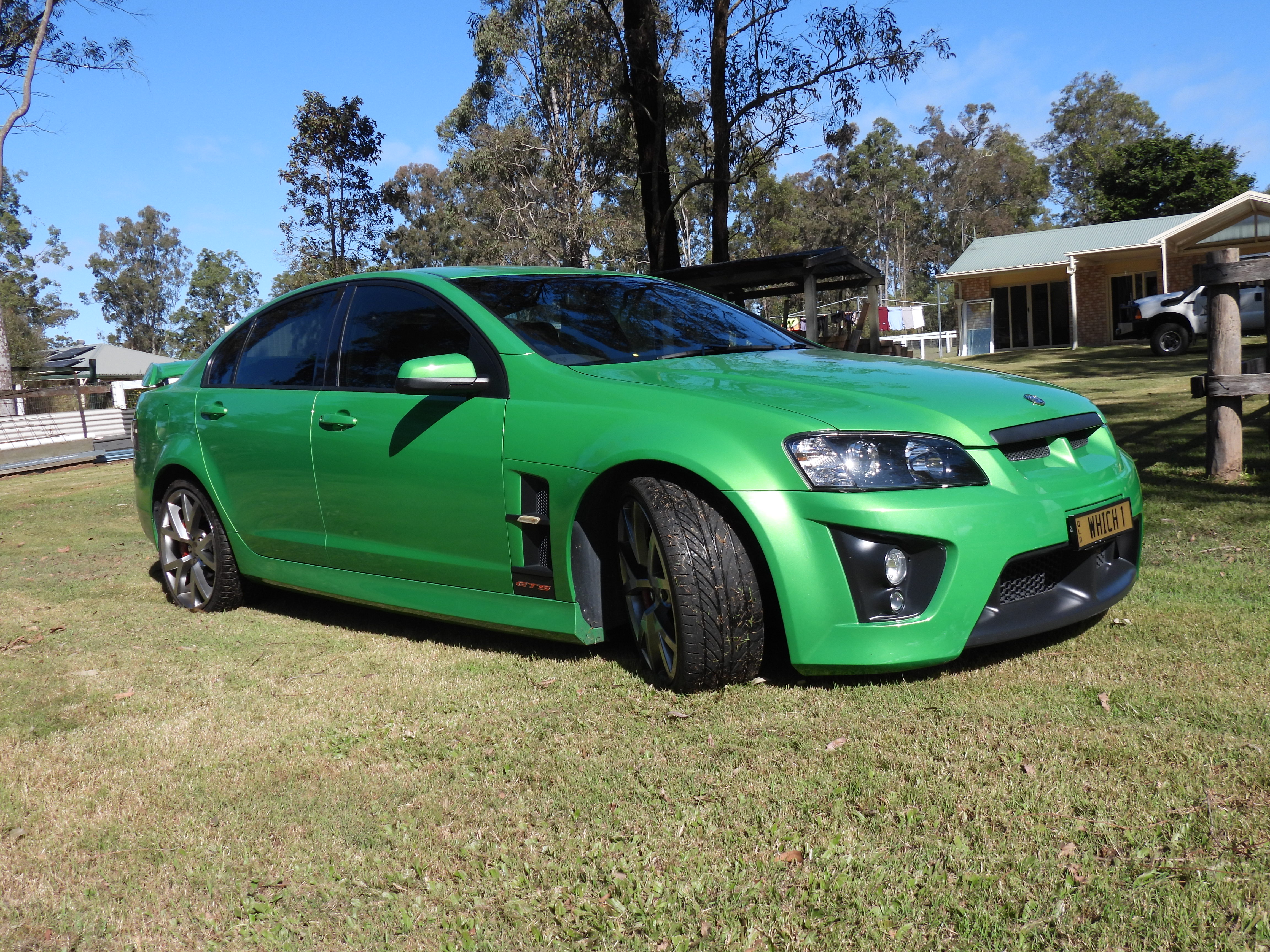 2008 HSV GTS E SERIES SEDAN