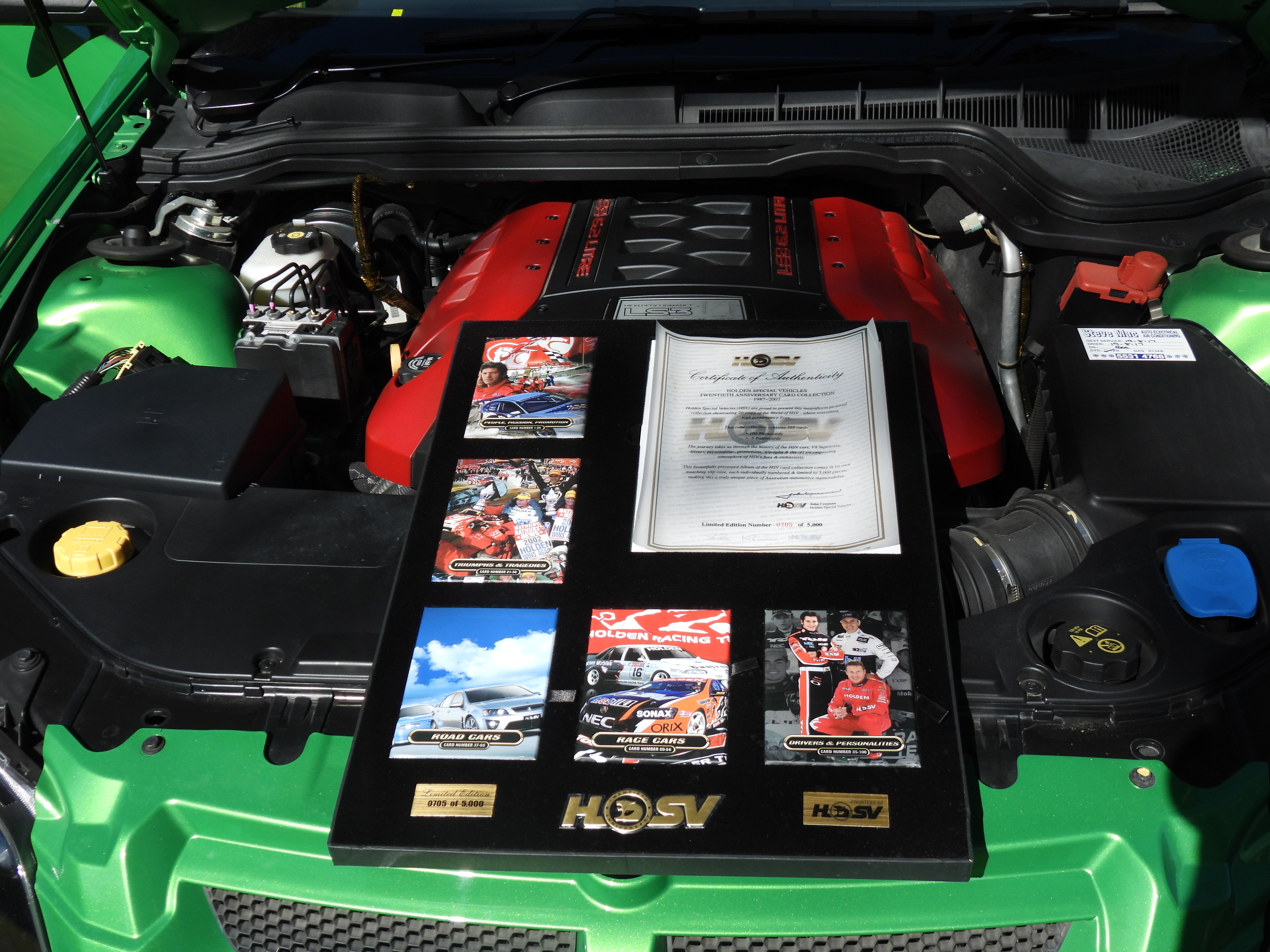 2008 HSV GTS E SERIES MY08 UPGRADE 40TH ANNIVERSARY 6 SP AUTO ACTIVE SEQ 4D SEDAN