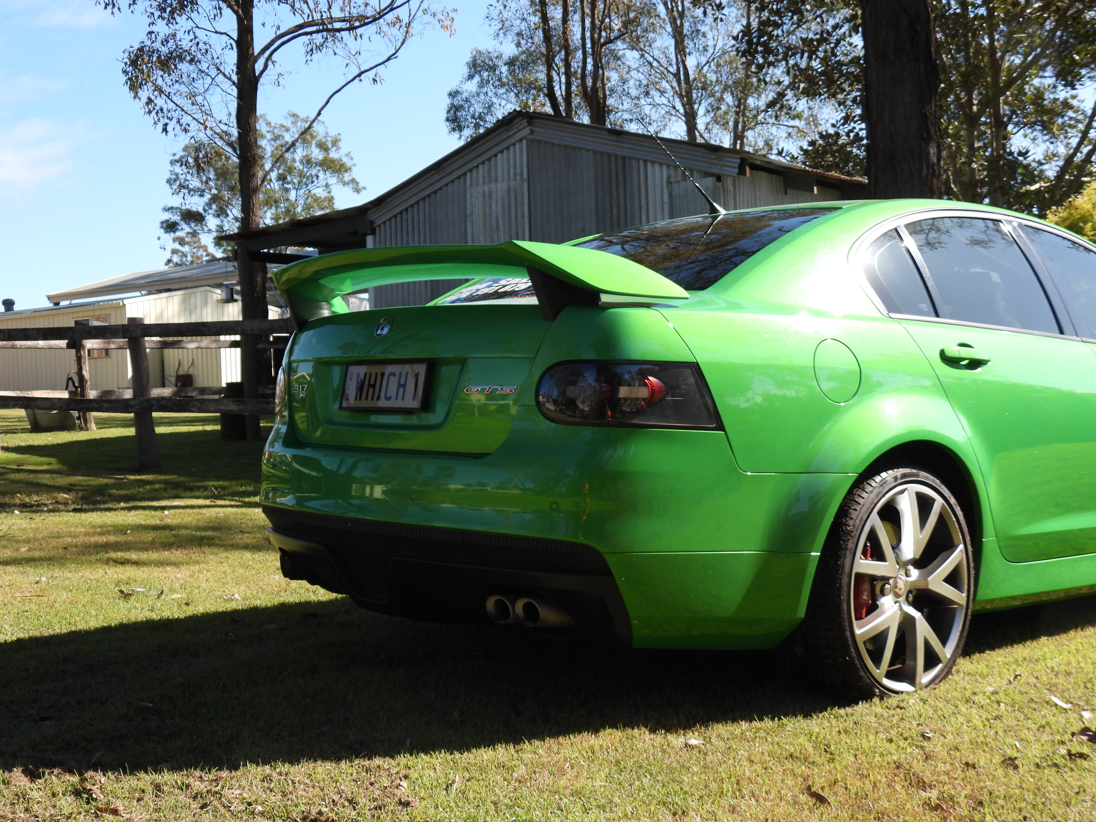 2008 HSV GTS E SERIES MY08 UPGRADE 40TH ANNIVERSARY 6 SP AUTO ACTIVE SEQ 4D SEDAN
