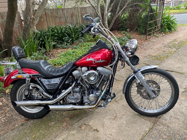 1986 HARLEY-DAVIDSON FXR SUPER GLIDE CRUISER 