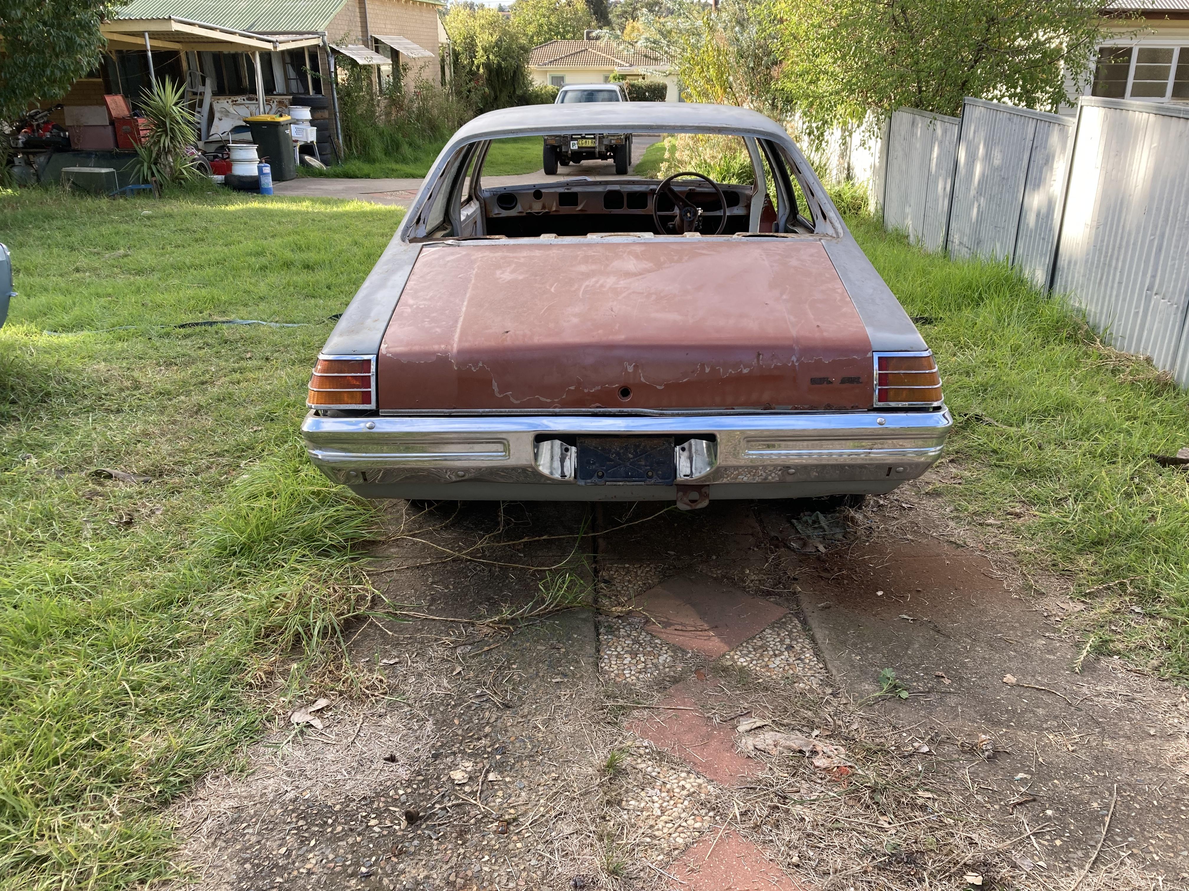 1974 HOLDEN KINGSWOOD HJ 3 SP MANUAL 4D SEDAN 