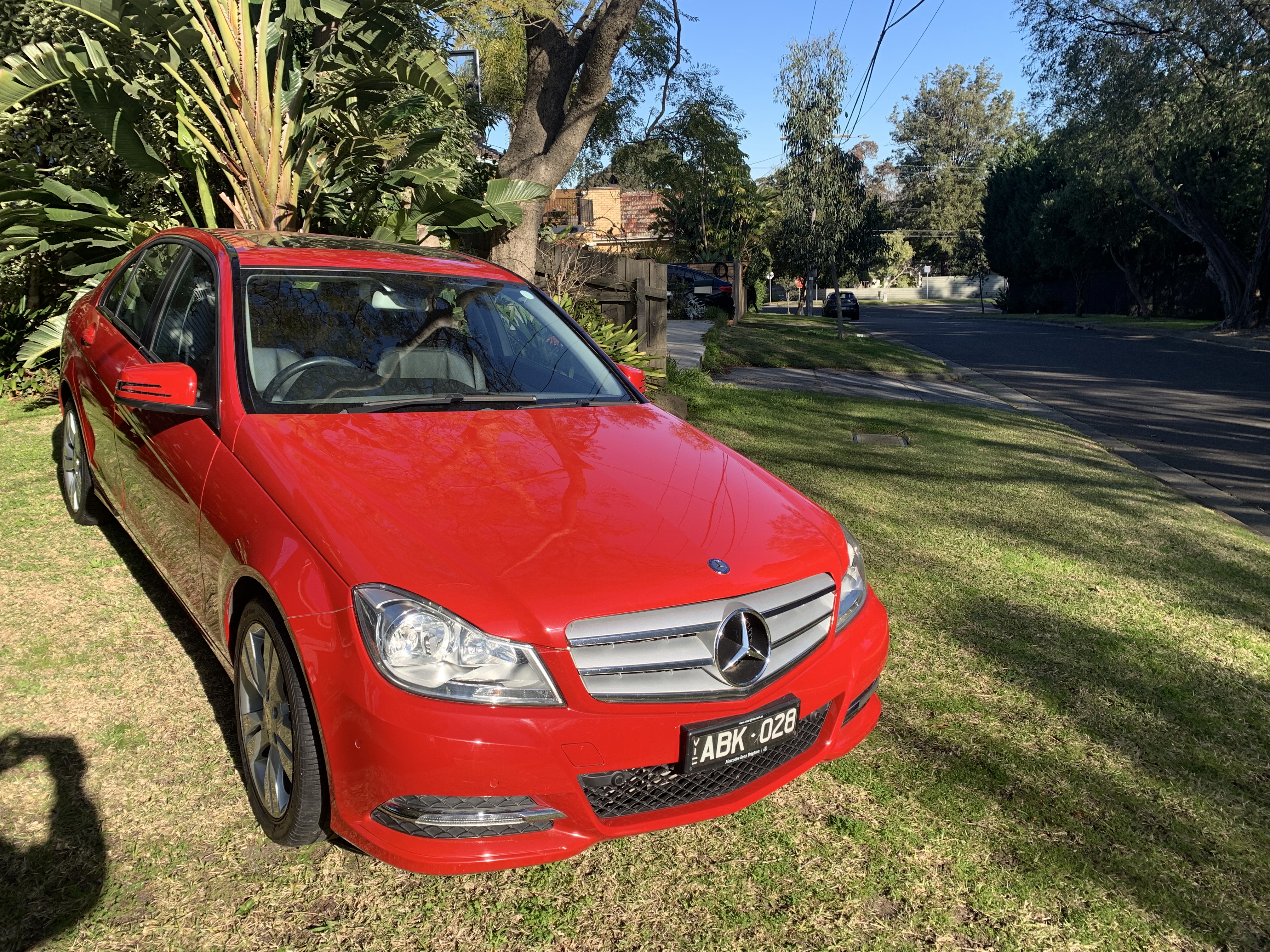 2013 MERCEDES-BENZ C200 W204 SEDAN