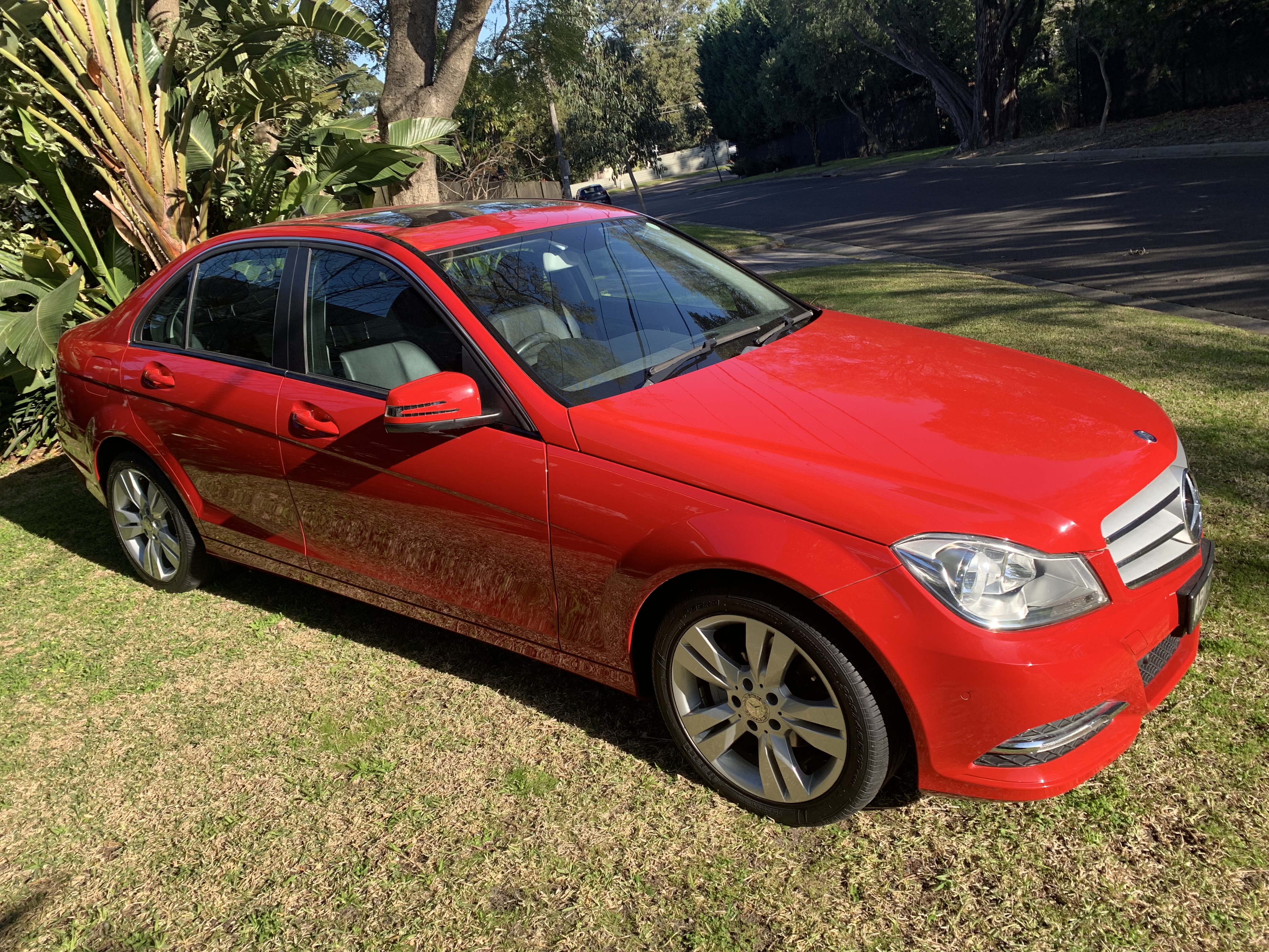 2013 MERCEDES-BENZ C200 W204 SEDAN