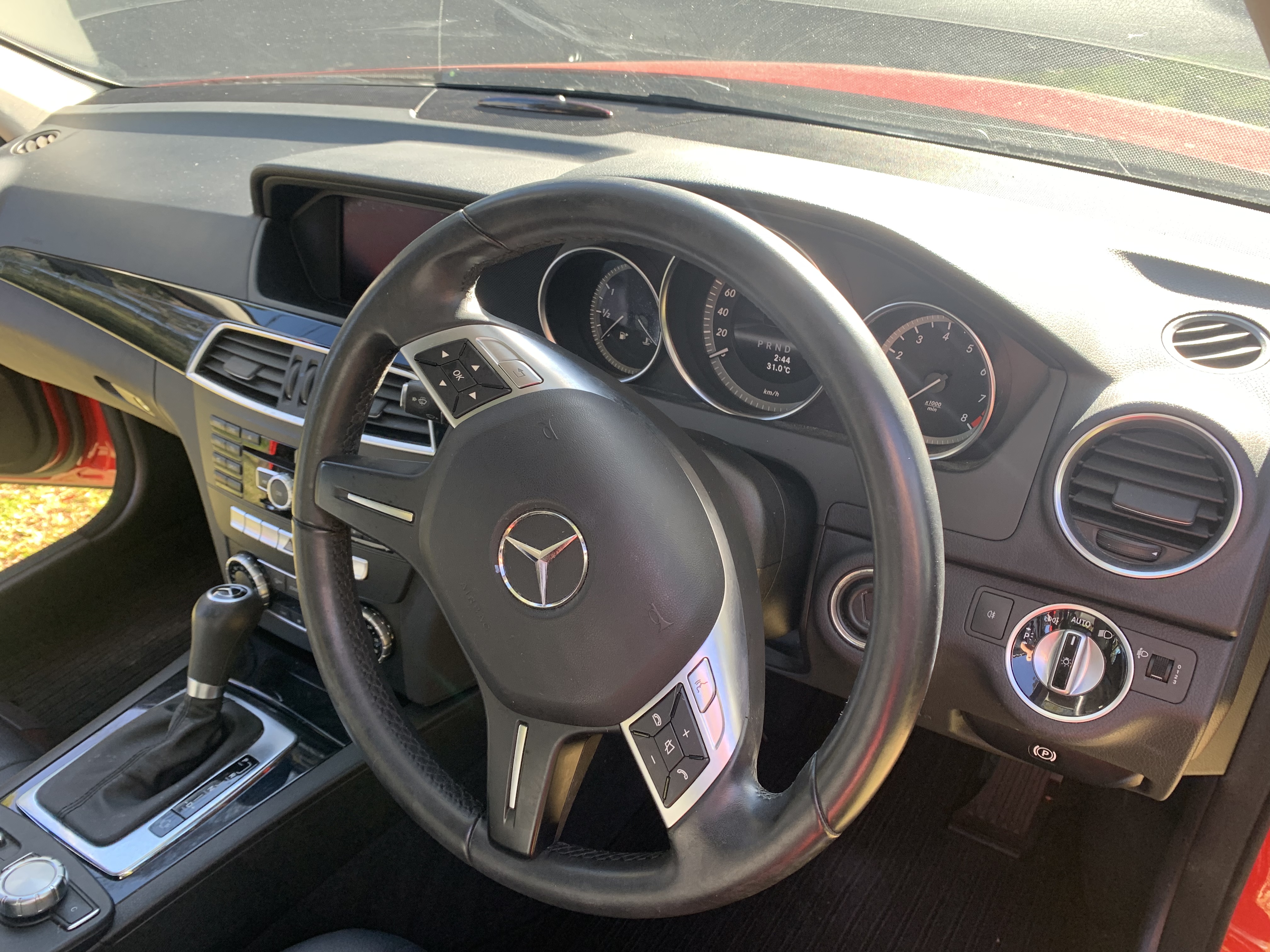 2013 MERCEDES-BENZ C200 W204 SEDAN