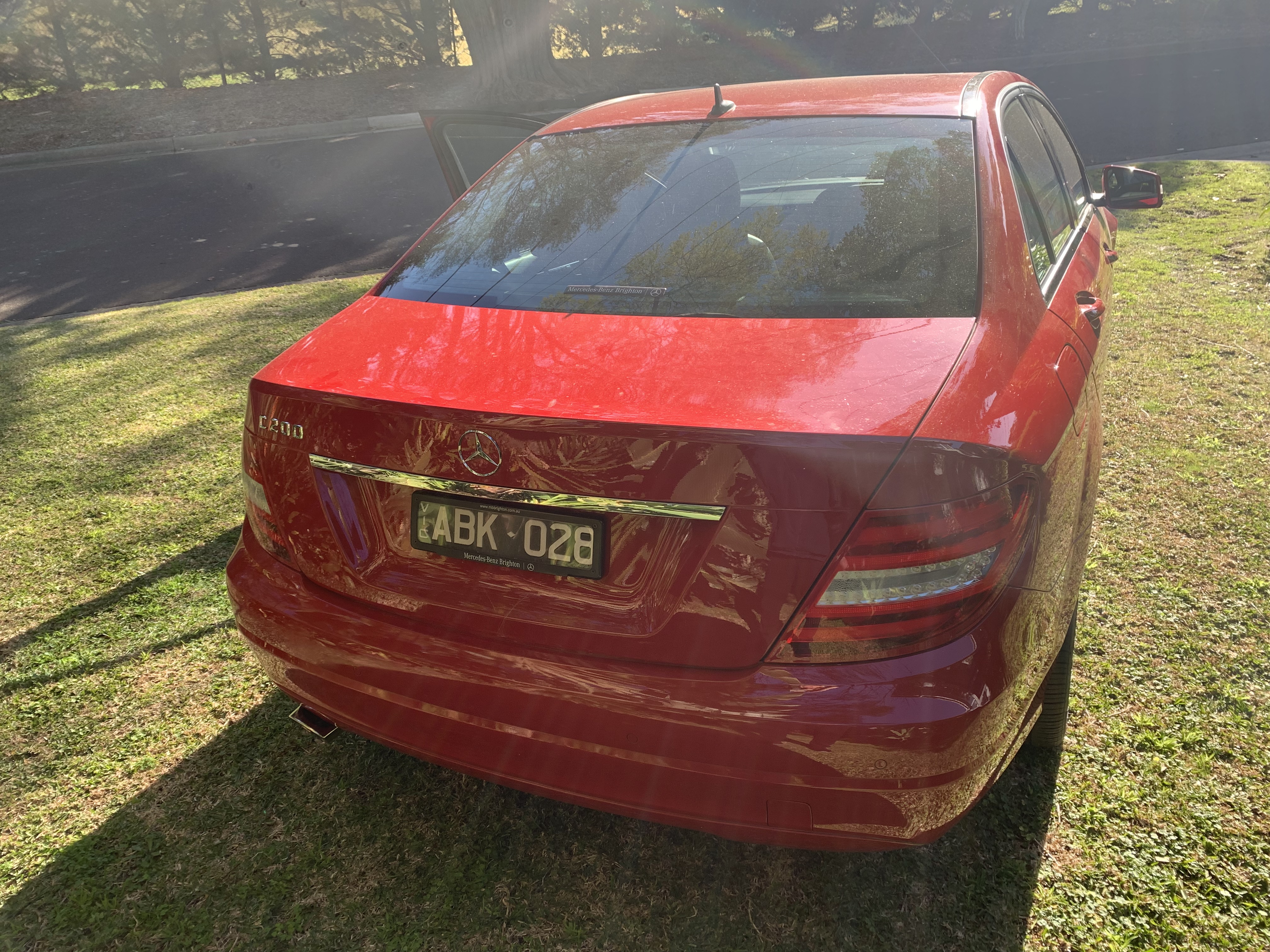 2013 MERCEDES-BENZ C200 W204 SEDAN