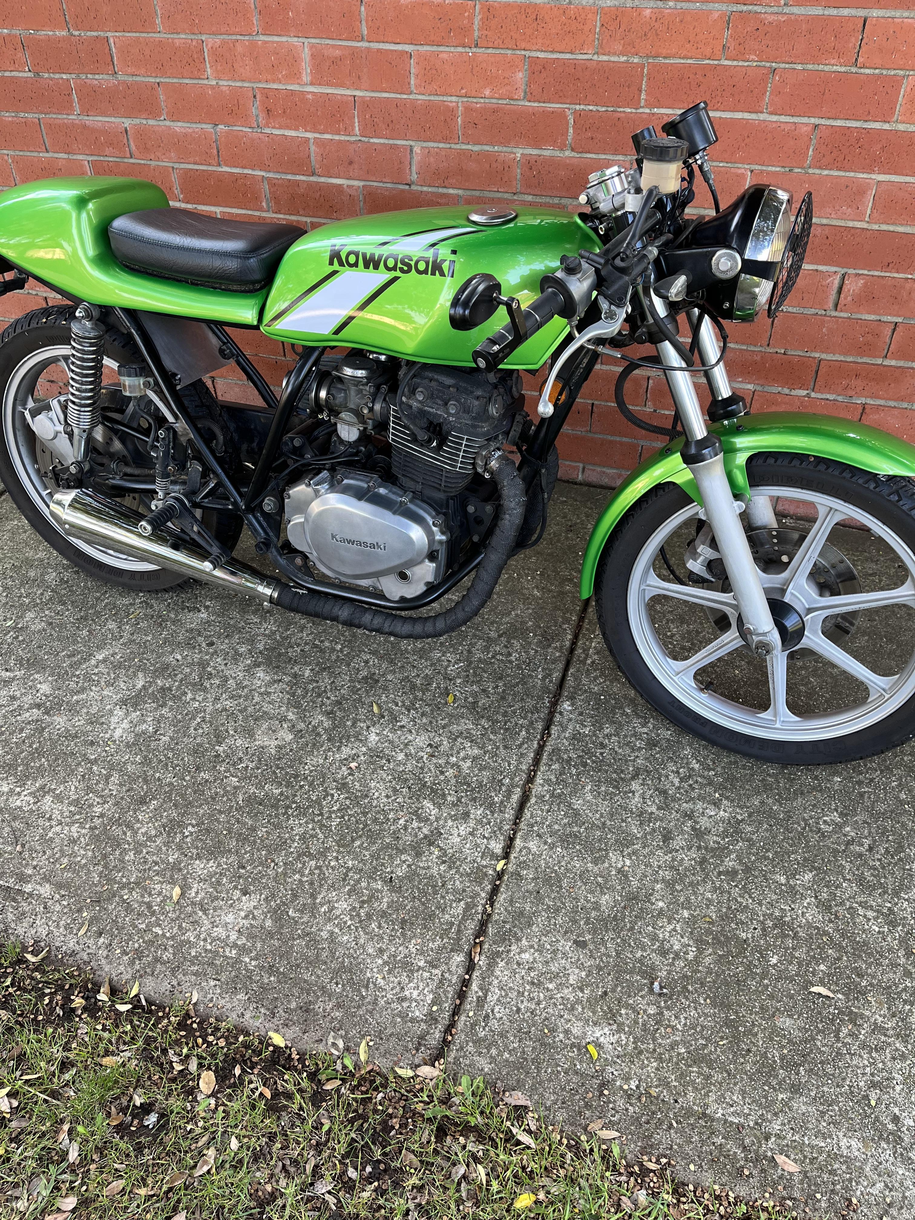 1980 KAWASAKI Z250 CAFE RACER