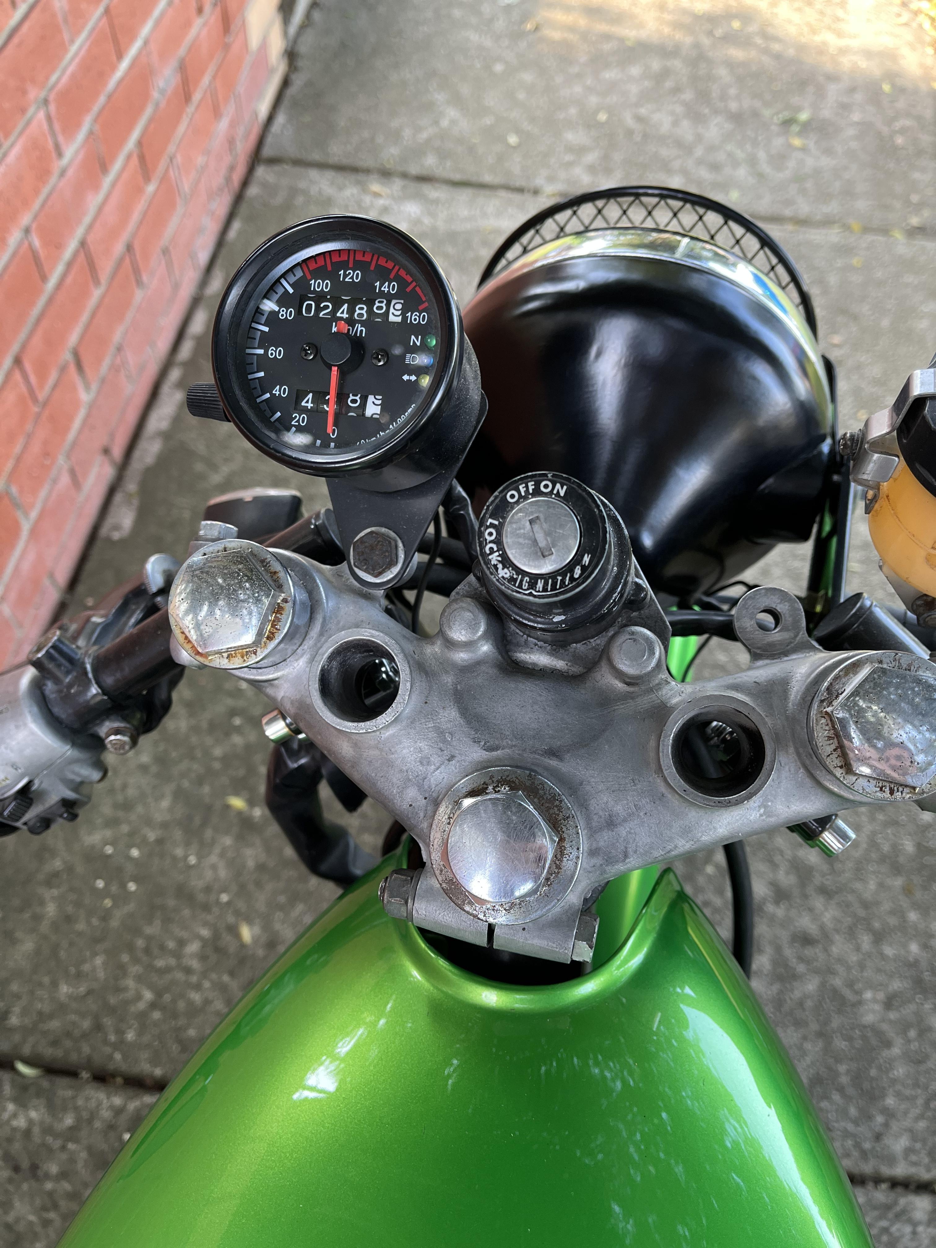 1980 KAWASAKI Z250 CAFE RACER