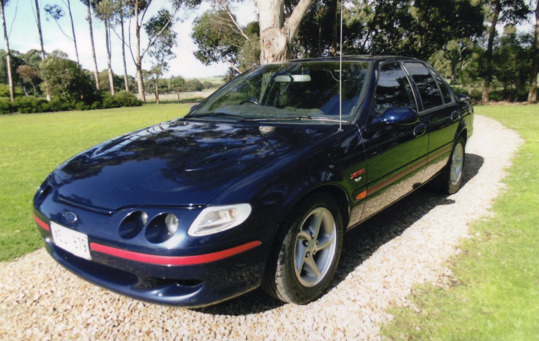 1995 FORD FALCON EF XR6 5 SP MANUAL 4D SEDAN