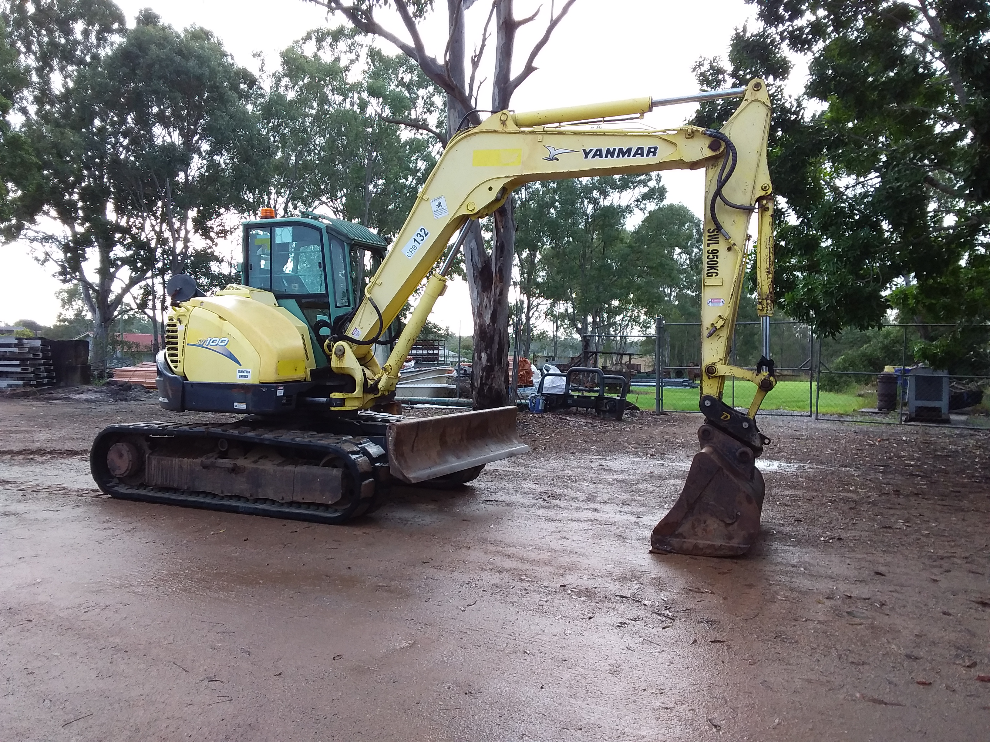 Yanmar SV100 Excavator
