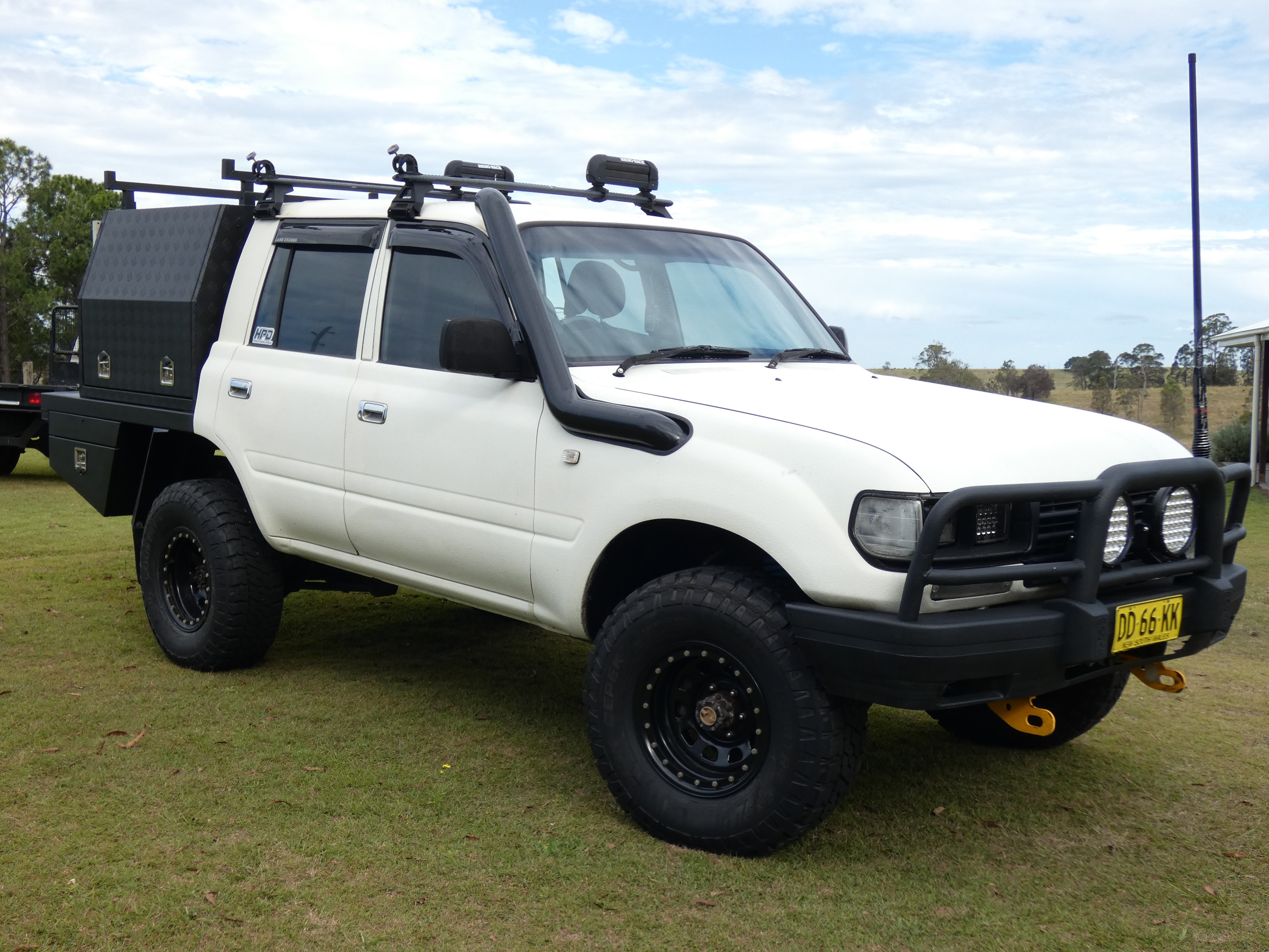 1997 TOYOTA LANDCRUISER 4X4 DUAL CAB UTILITY