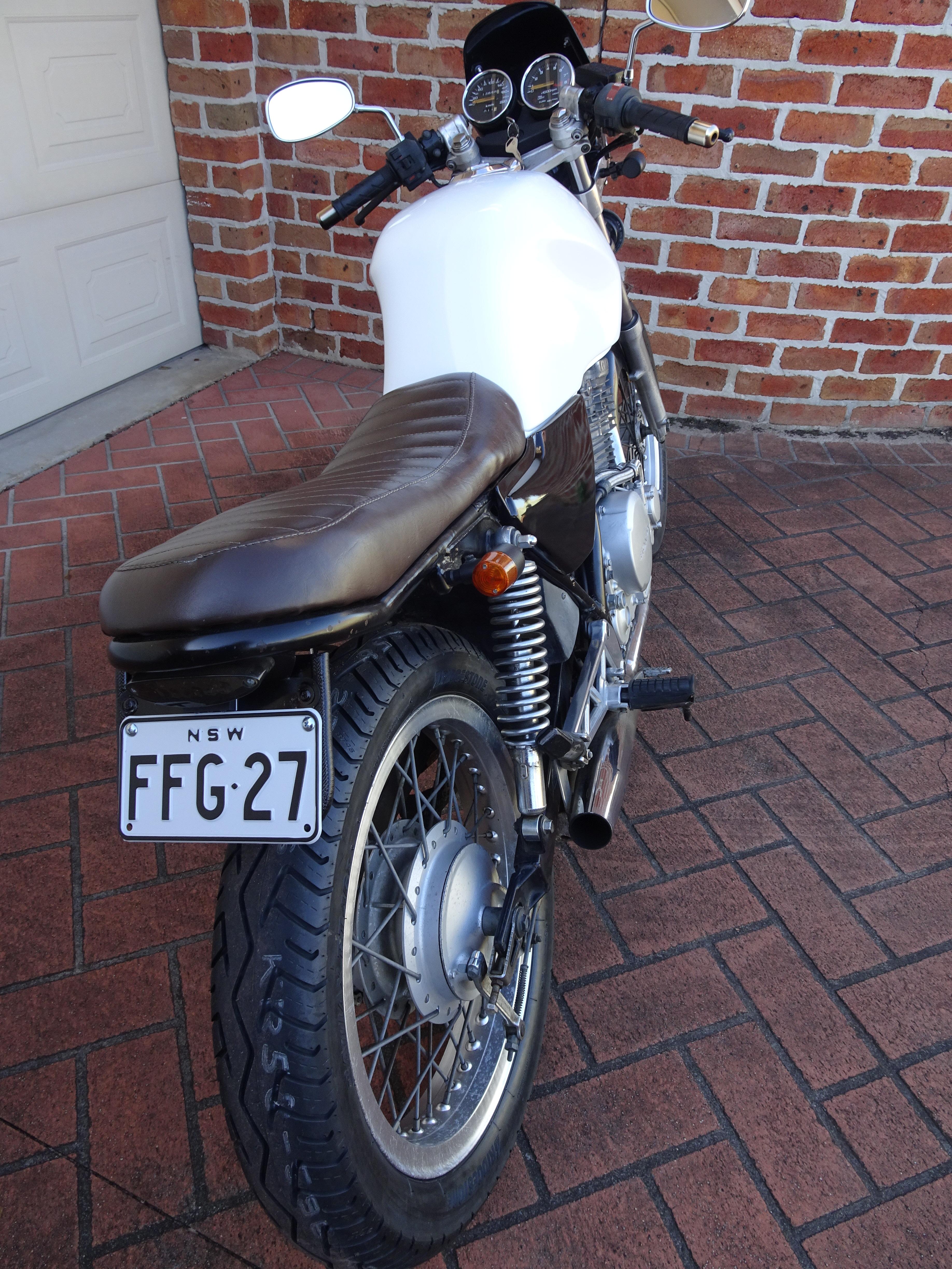 1987 HONDA XBR500 CAFE RACER
