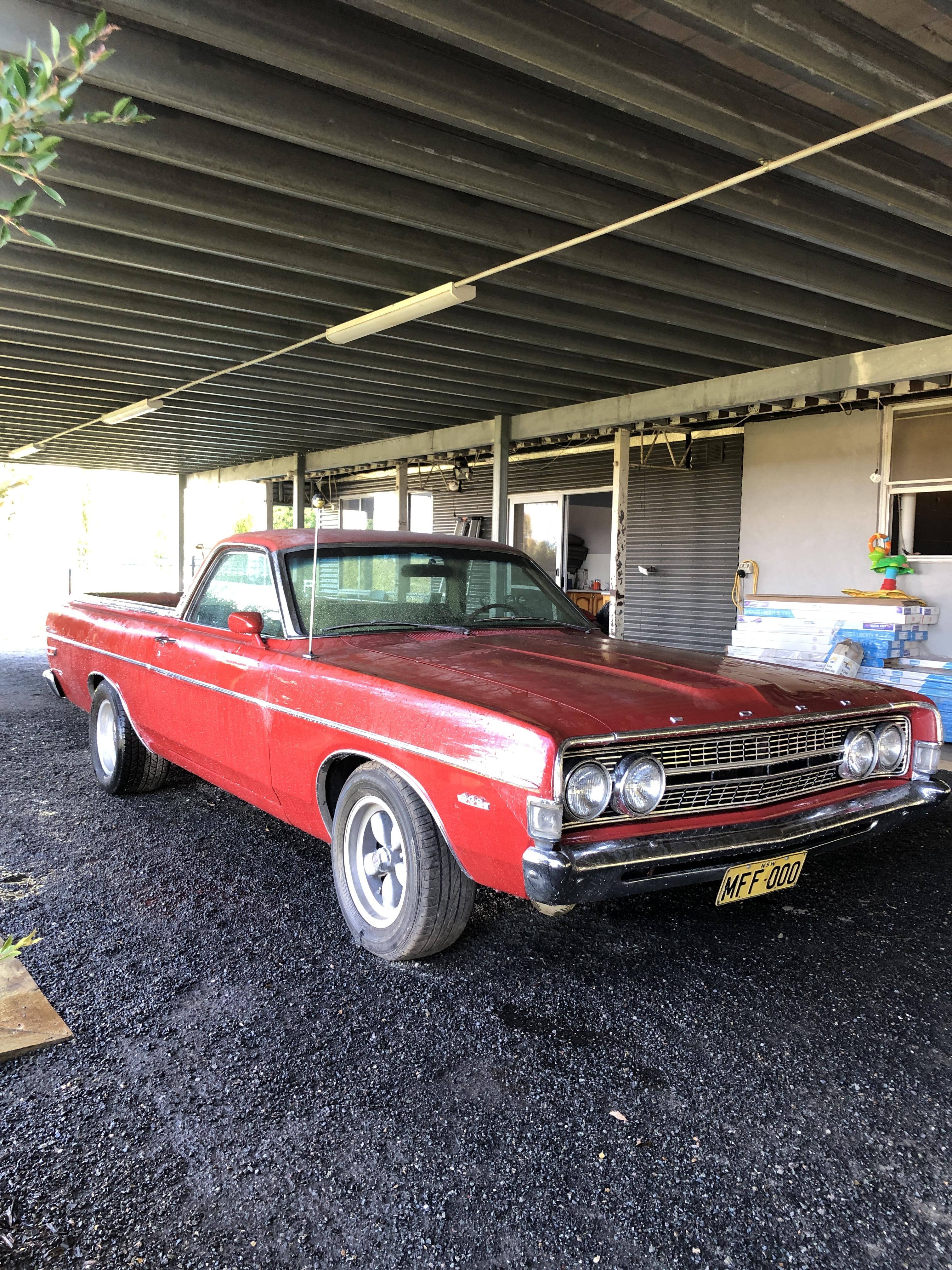 1969 FORD RANCHERO UTILITY