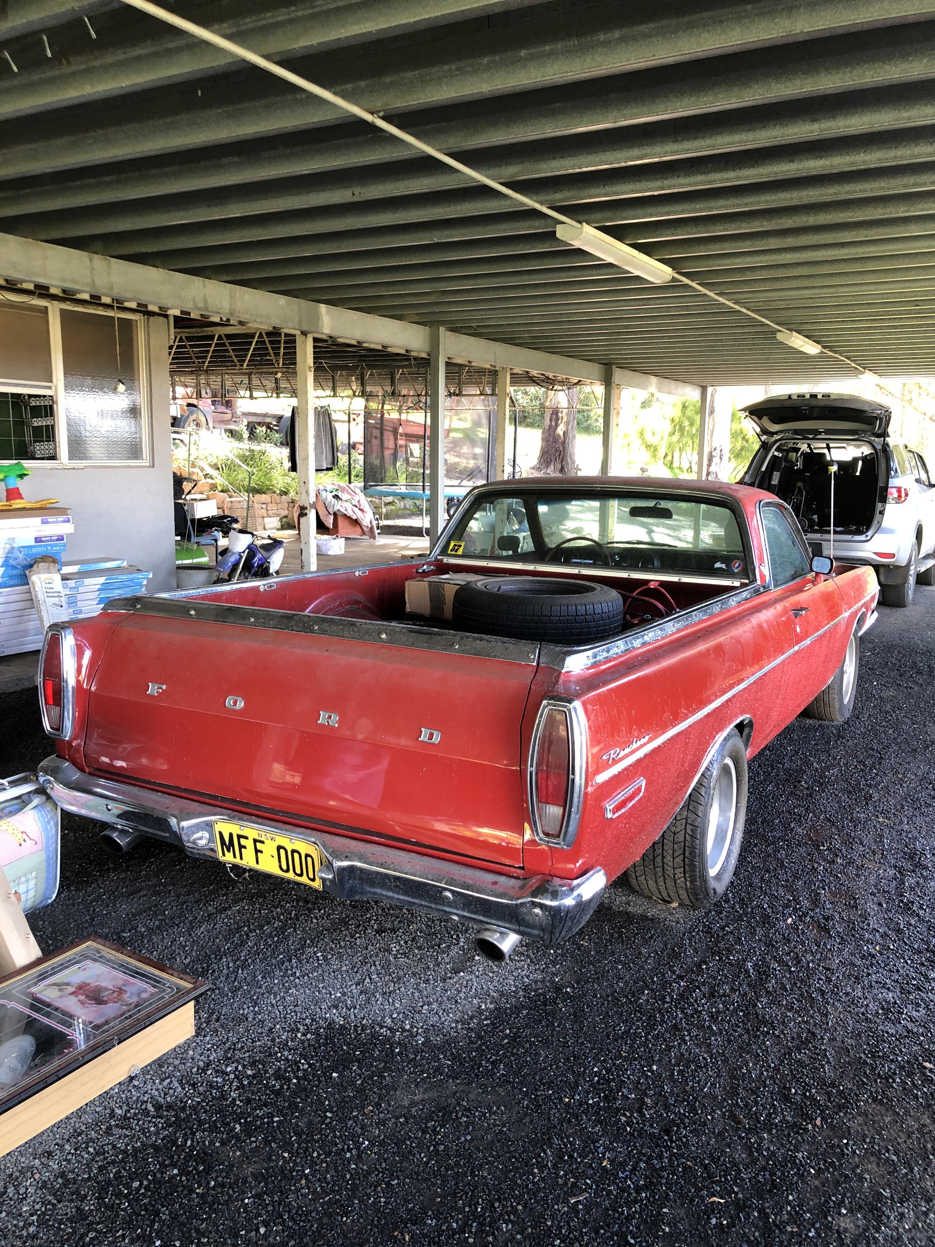 1969 FORD RANCHERO UTILITY