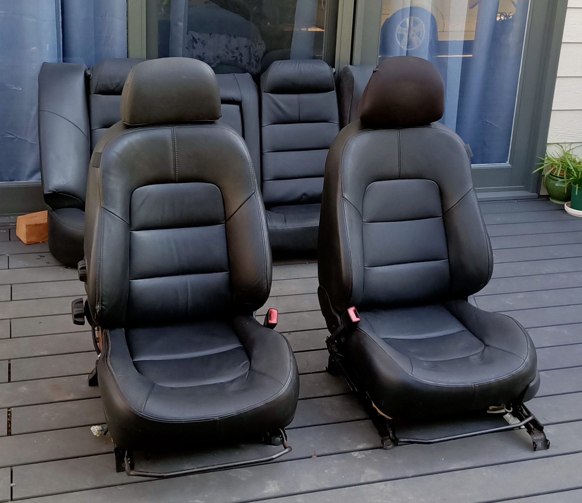 FORD FALCON BA-BF 2002-2007 FAIRMONT GHIA FRONT & REAR SEATS