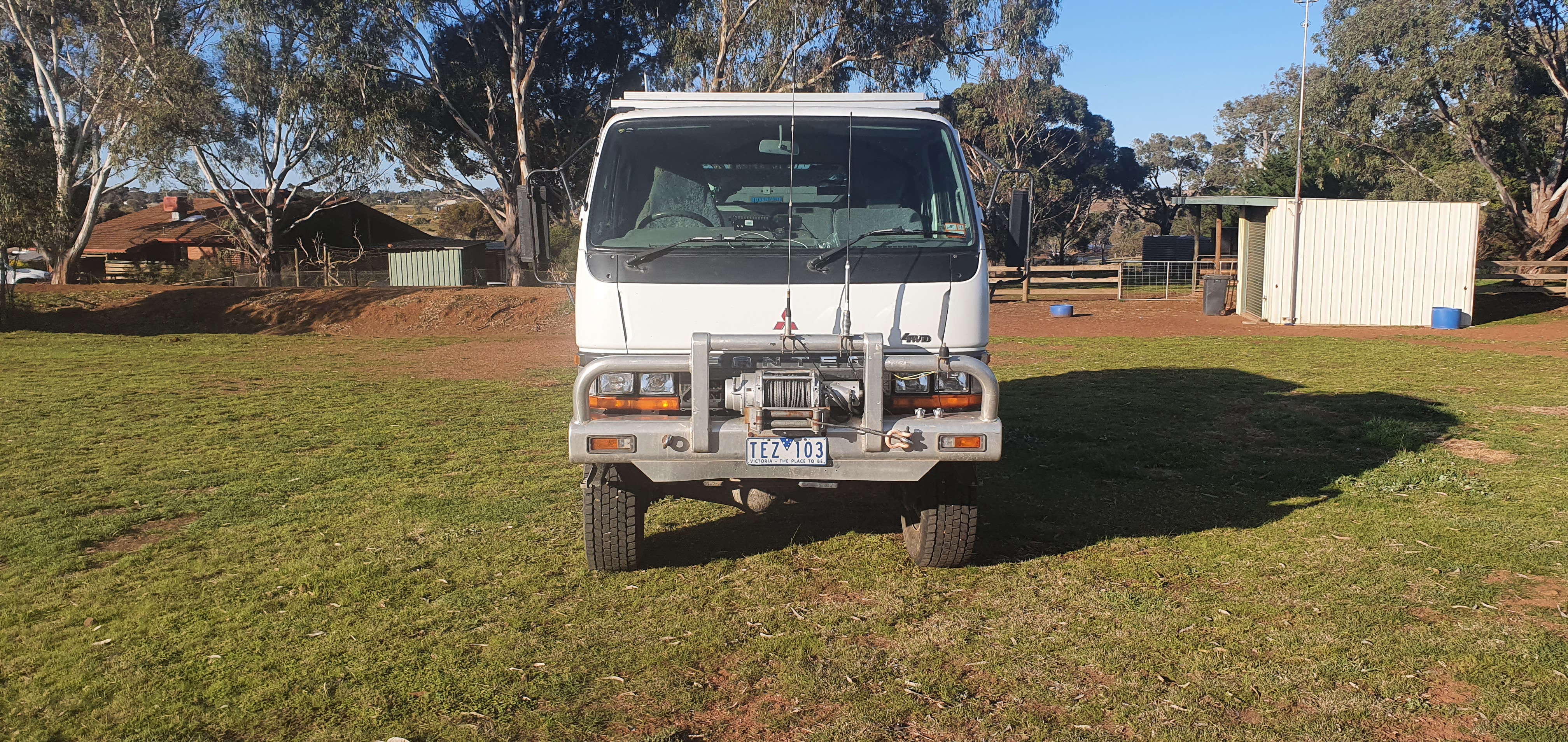 1998 MITSUBISHI CANTER 4X4 CREW CAB 