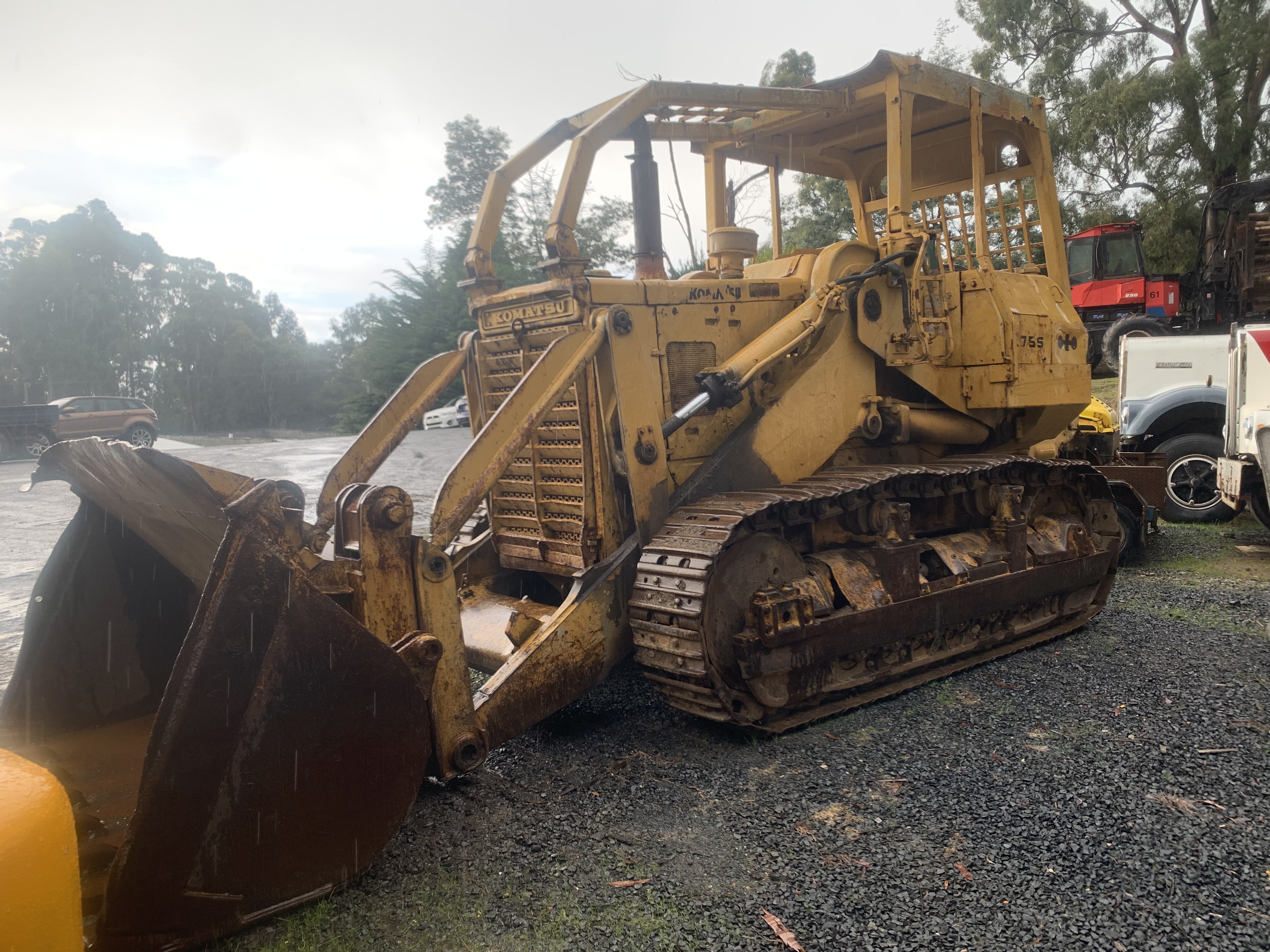 1985 KOMATSU D75S-3 TRACK LOADER