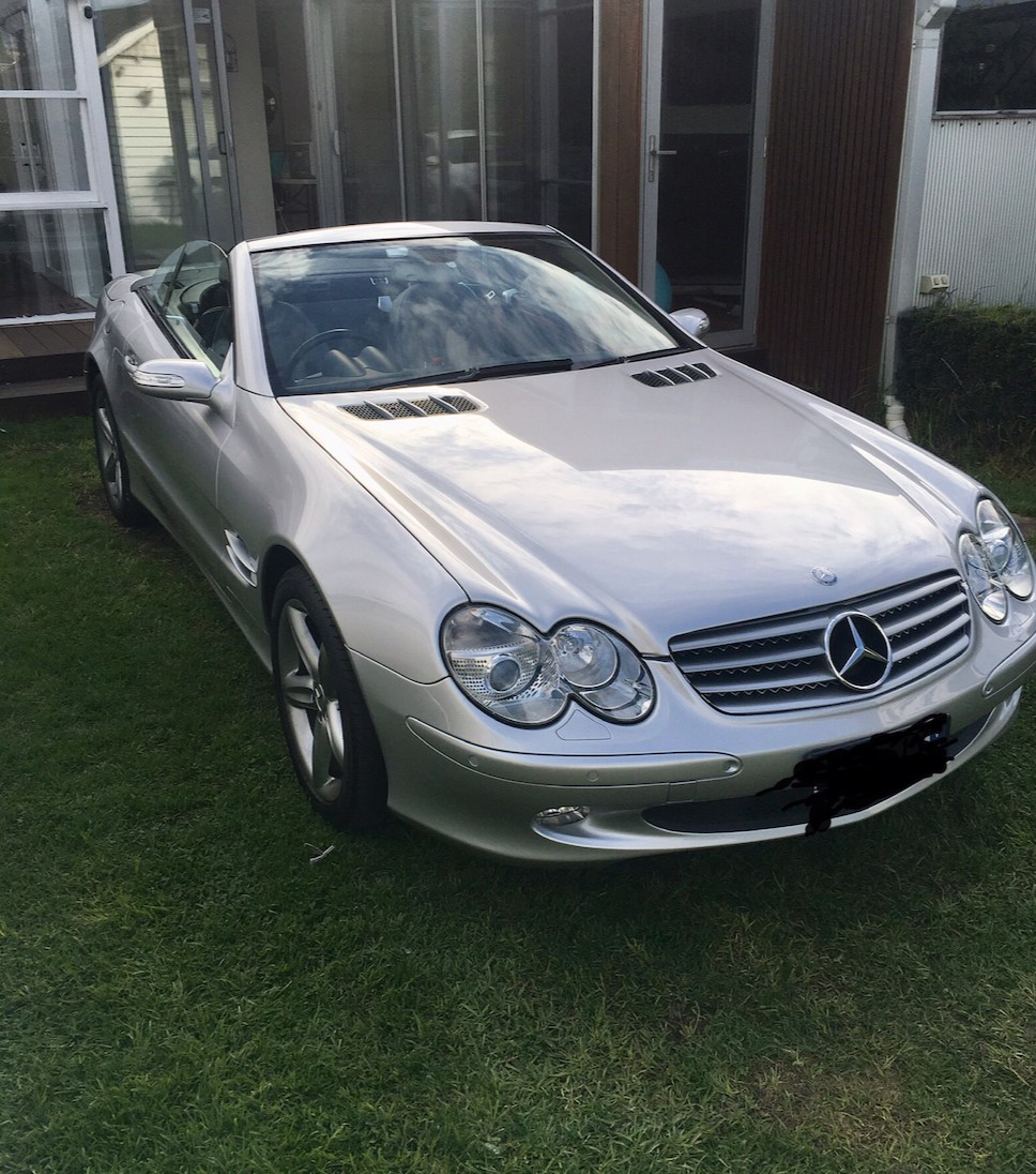 2005 MERCEDES-BENZ SL350 R230 CONVERTIBLE