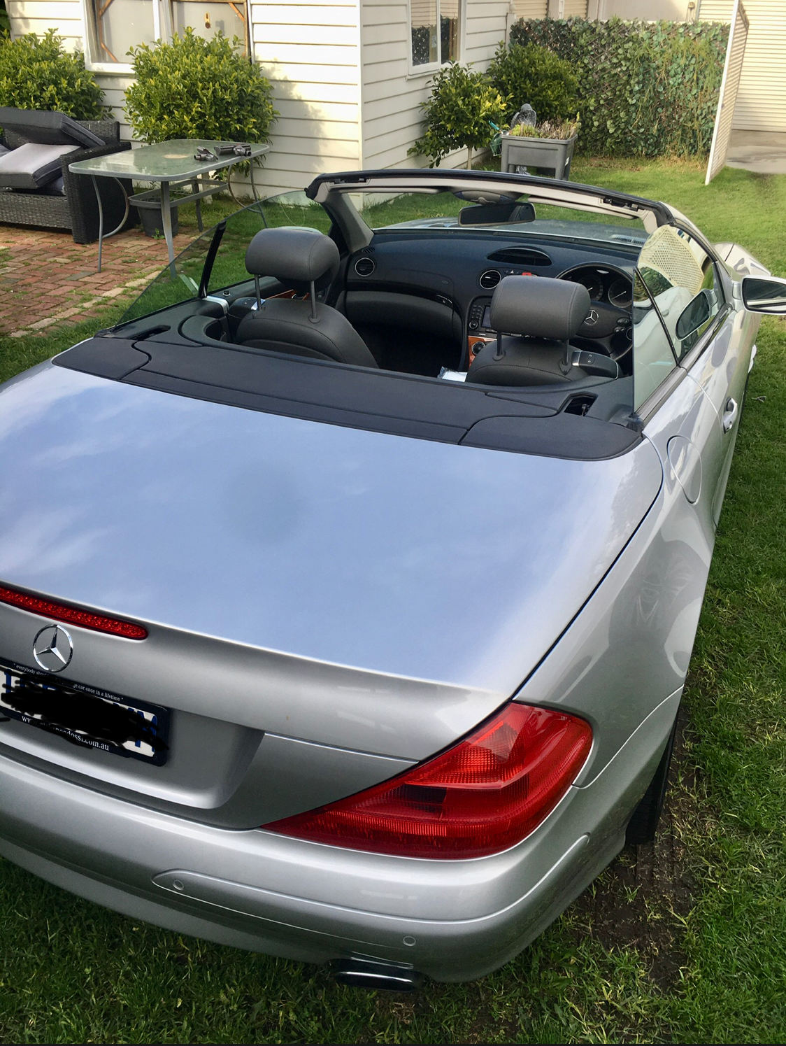 2005 MERCEDES-BENZ SL350 R230 5 SP AUTOMATIC TOUCHSHIFT 2D CONVERTIBLE