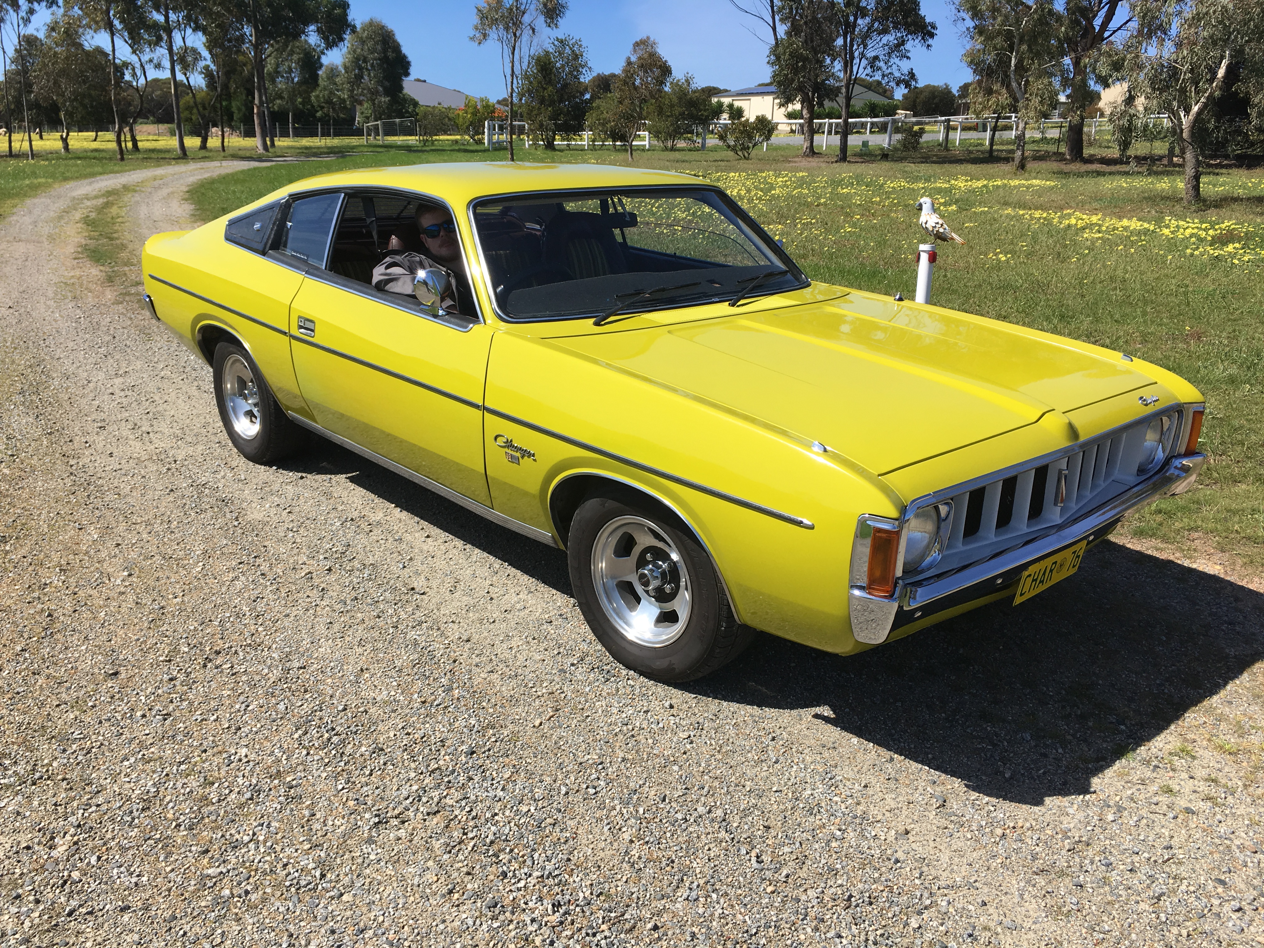 1976 VALIANT CHARGER VK MANUAL 2D COUPE