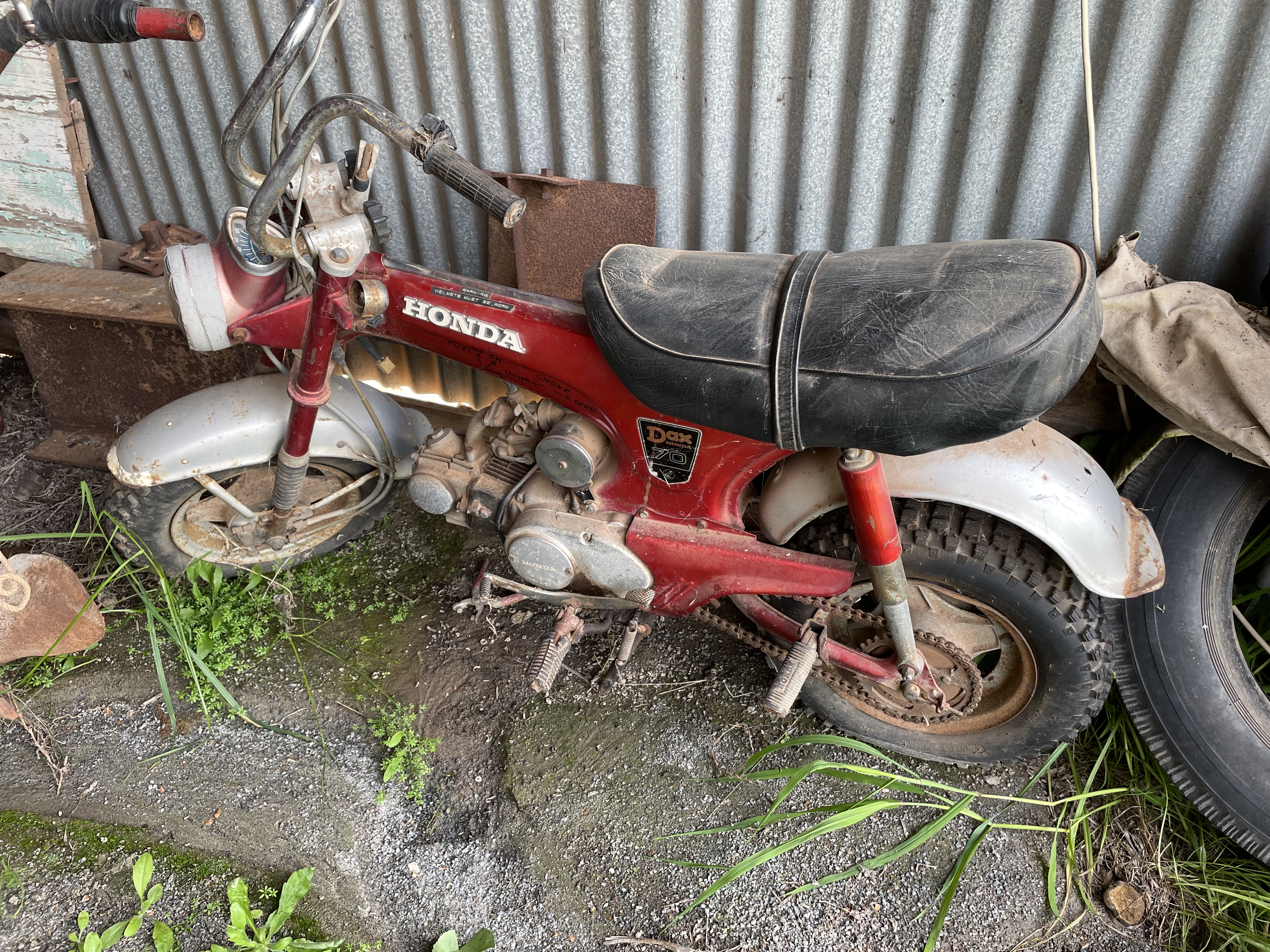 1970 HONDA DAX 70 MINI BIKE