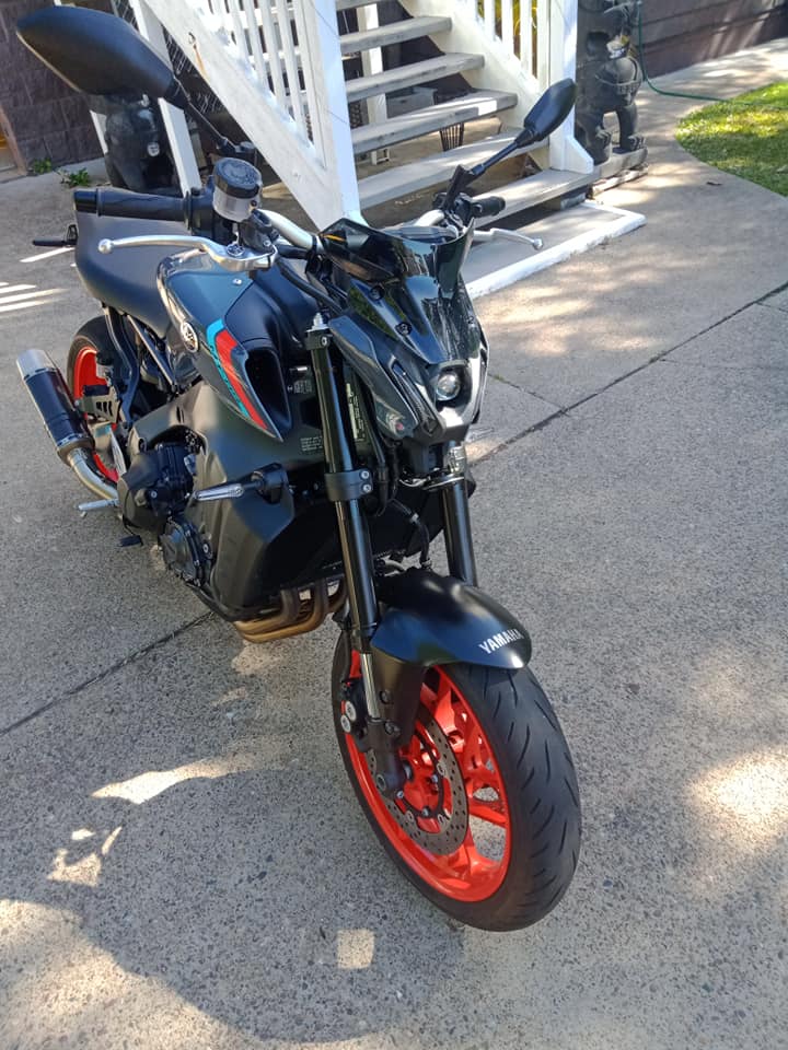 2021 YAMAHA MT09 STORM FLUO SPORTS