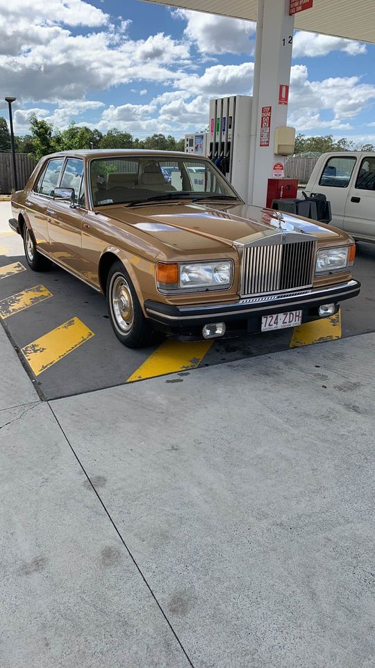 1981 ROLLS-ROYCE SILVER SPIRIT 3 SP AUTOMATIC 4D SEDAN 