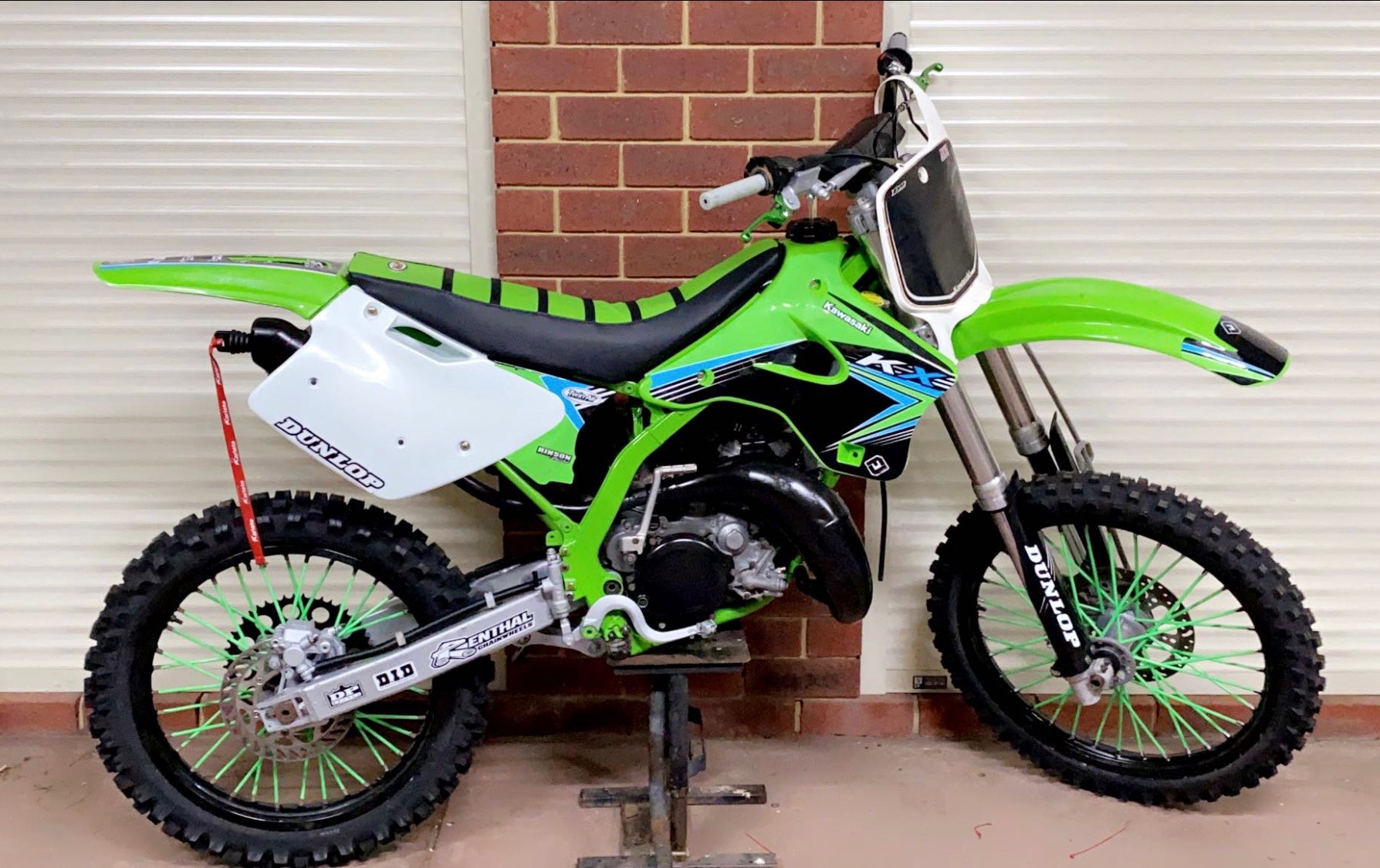1998 KAWASAKI KX125 MOTOCROSS 