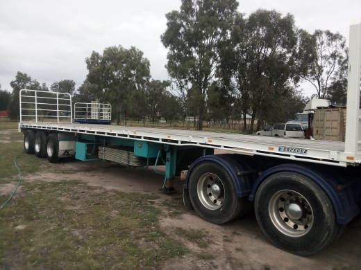 1997 KRUEGER FLAT DECK TRAILER