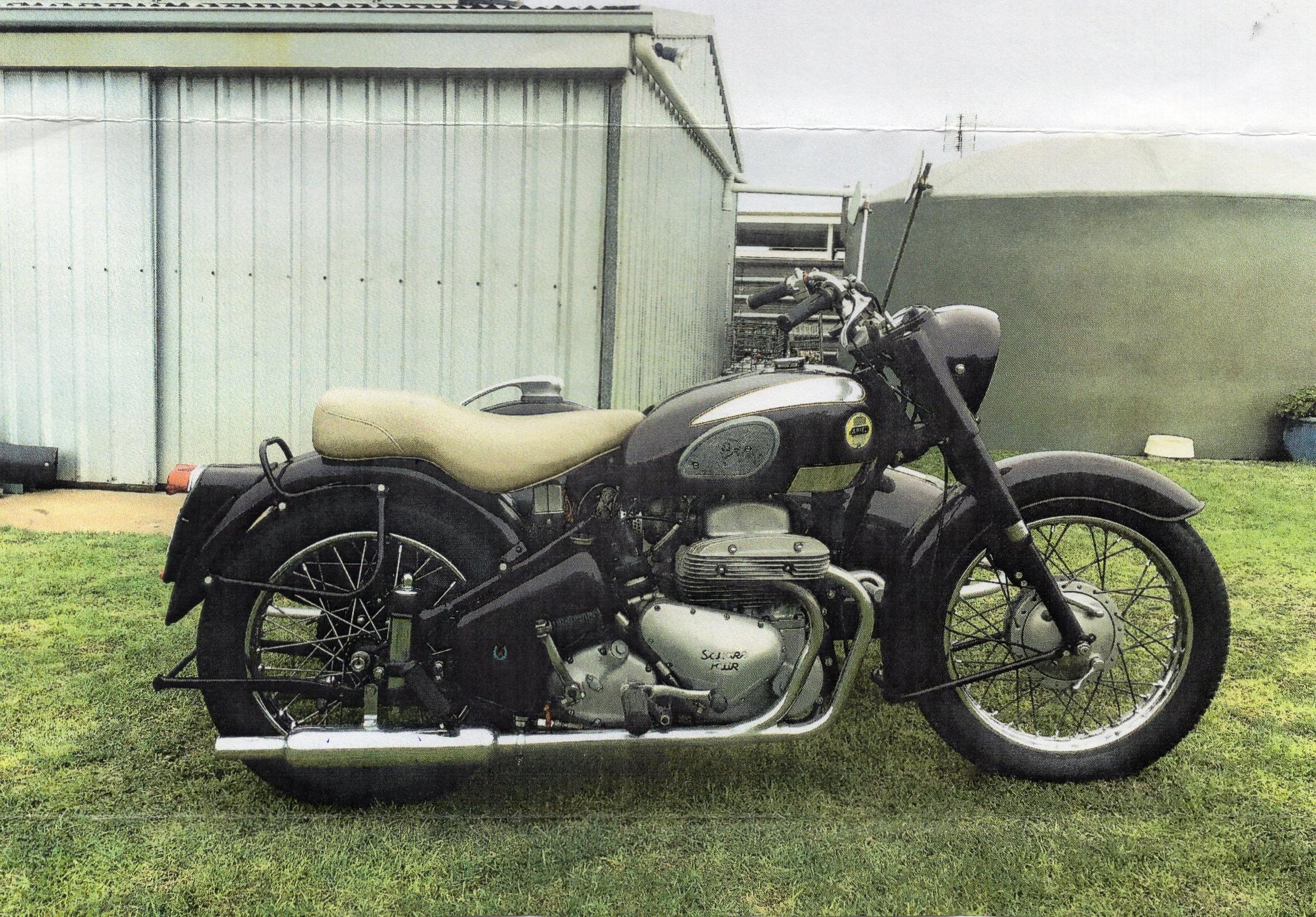 1956 ARIEL SQUARE FOUR 4G SIDECAR OUTFIT