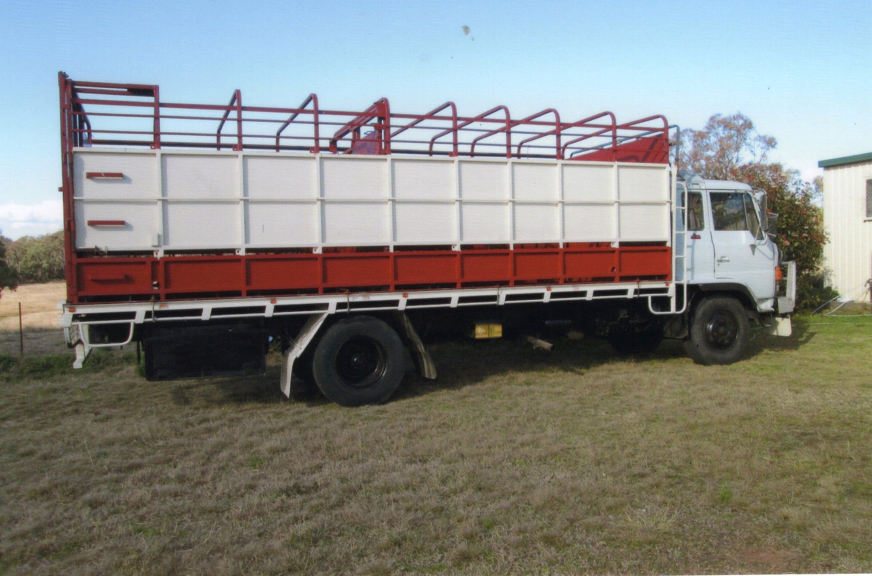 1988 HINO GD 166L LIVESTOCK TRUCK
