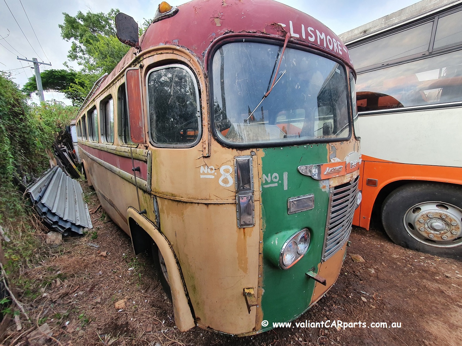 1952 REO E22 GOLD COMET BUS