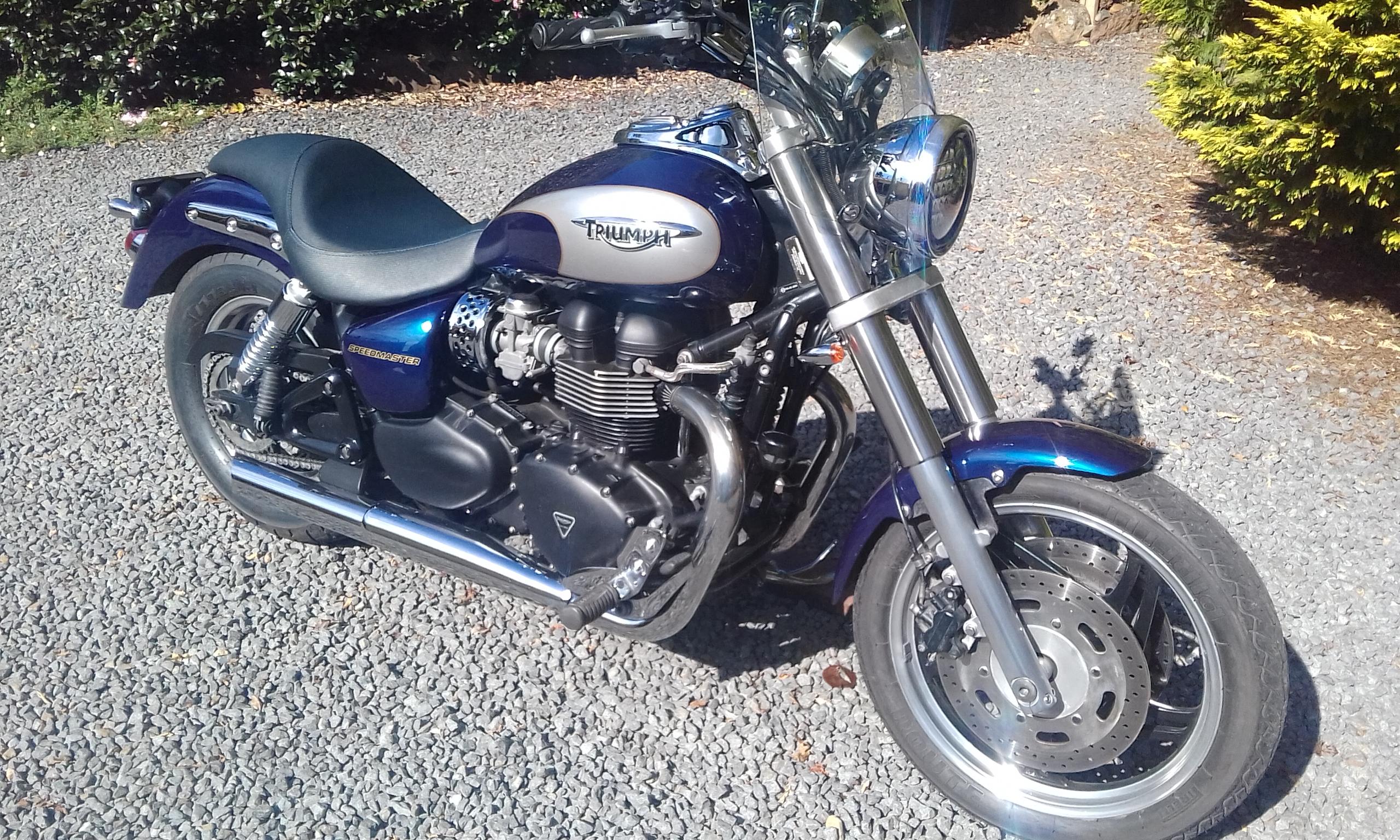 2009 TRIUMPH SPEEDMASTER 900CC CRUISER