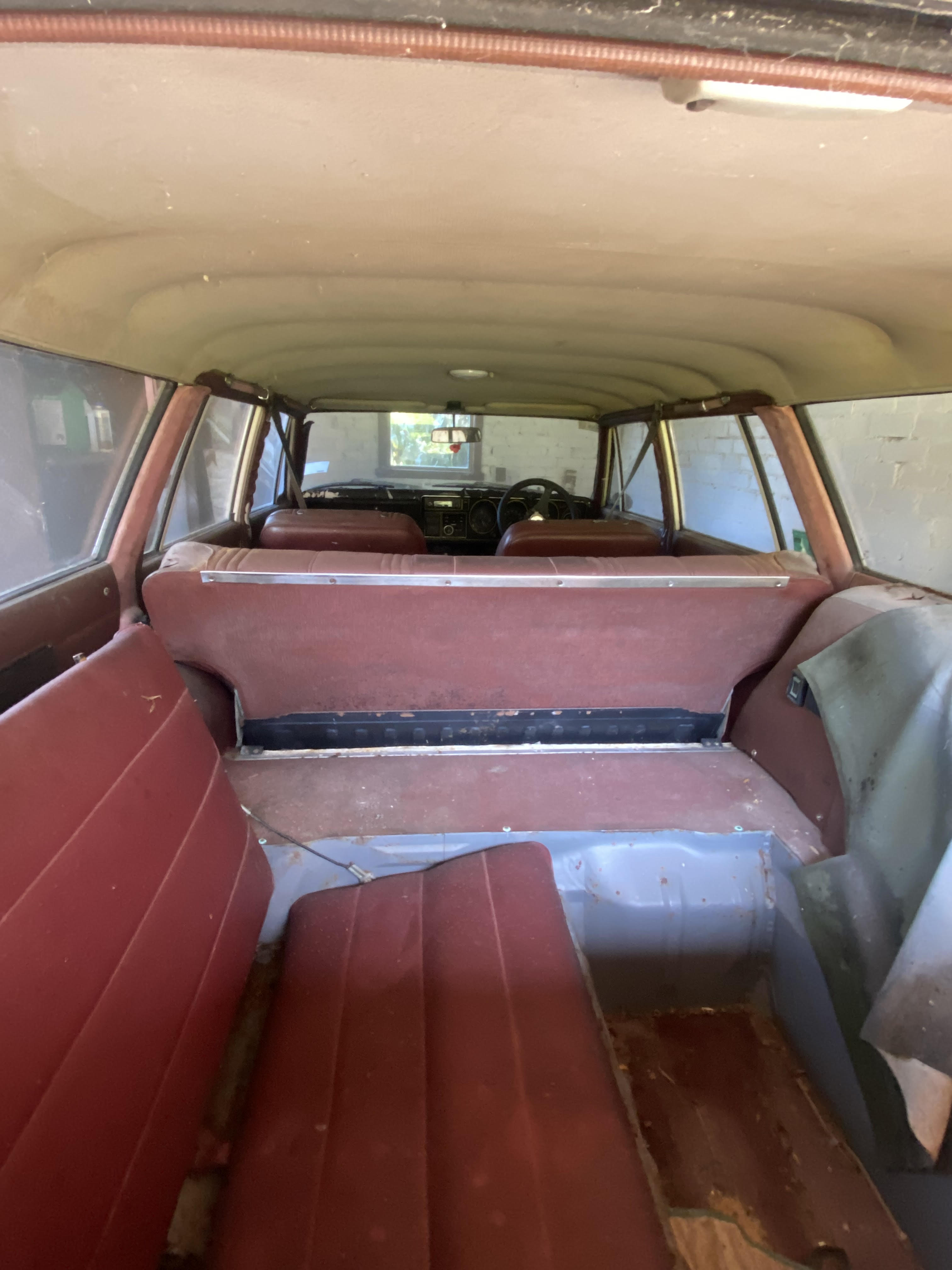 1969 TOYOTA CROWN DELUXE 4 SP MANUAL 4D WAGON