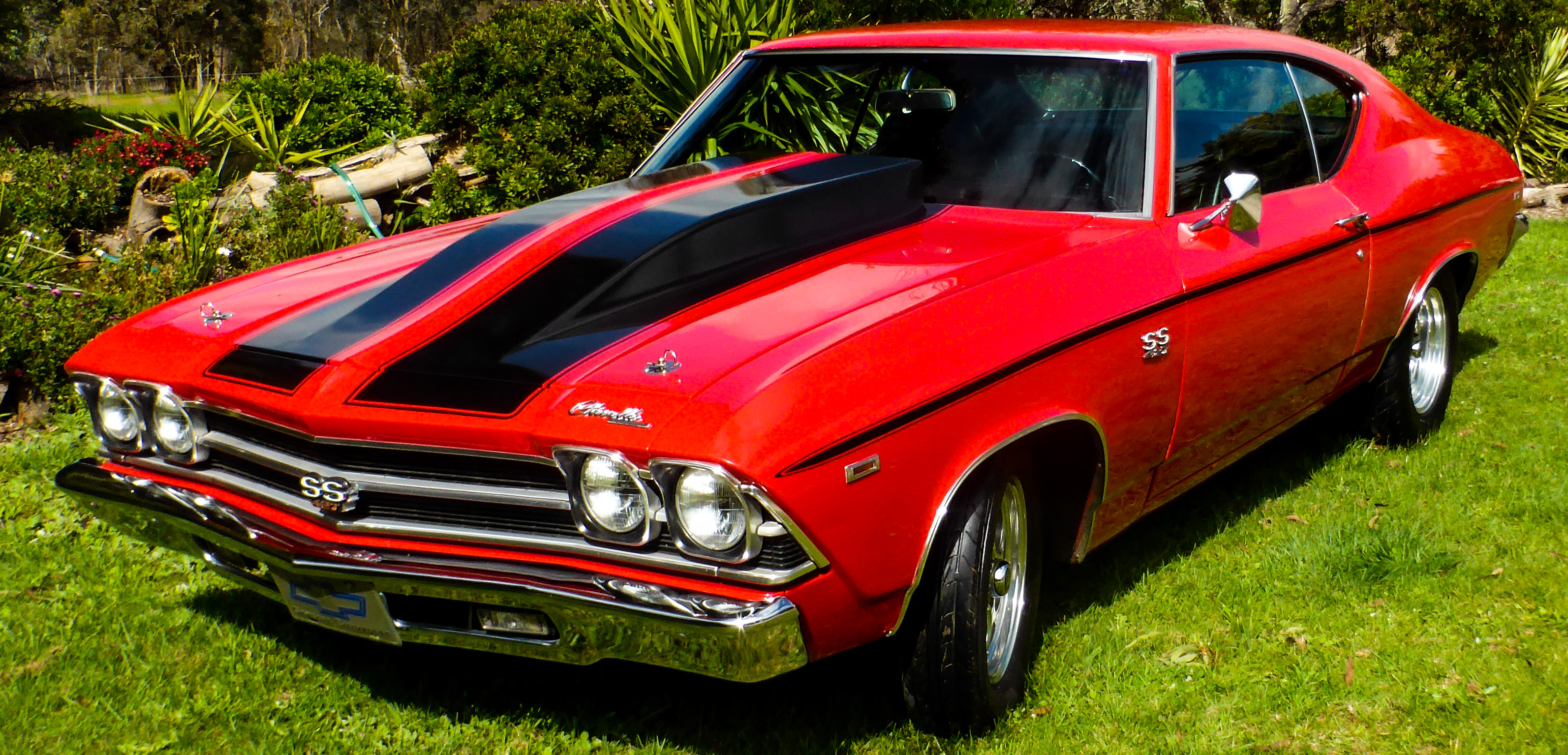 1969 CHEVROLET CHEVELLE SS MANUAL COUPE 