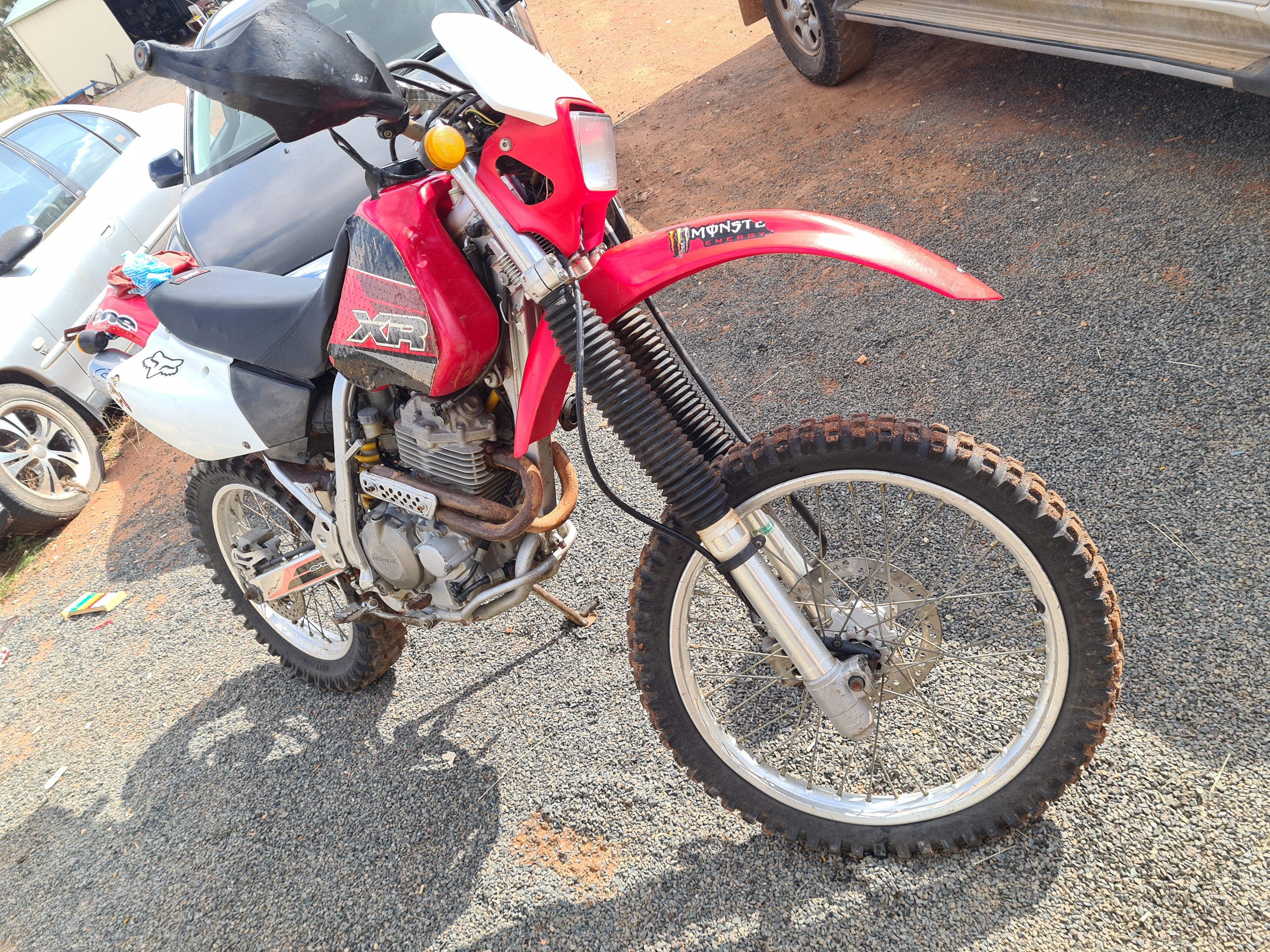 1999 HONDA XR400R ENDURO