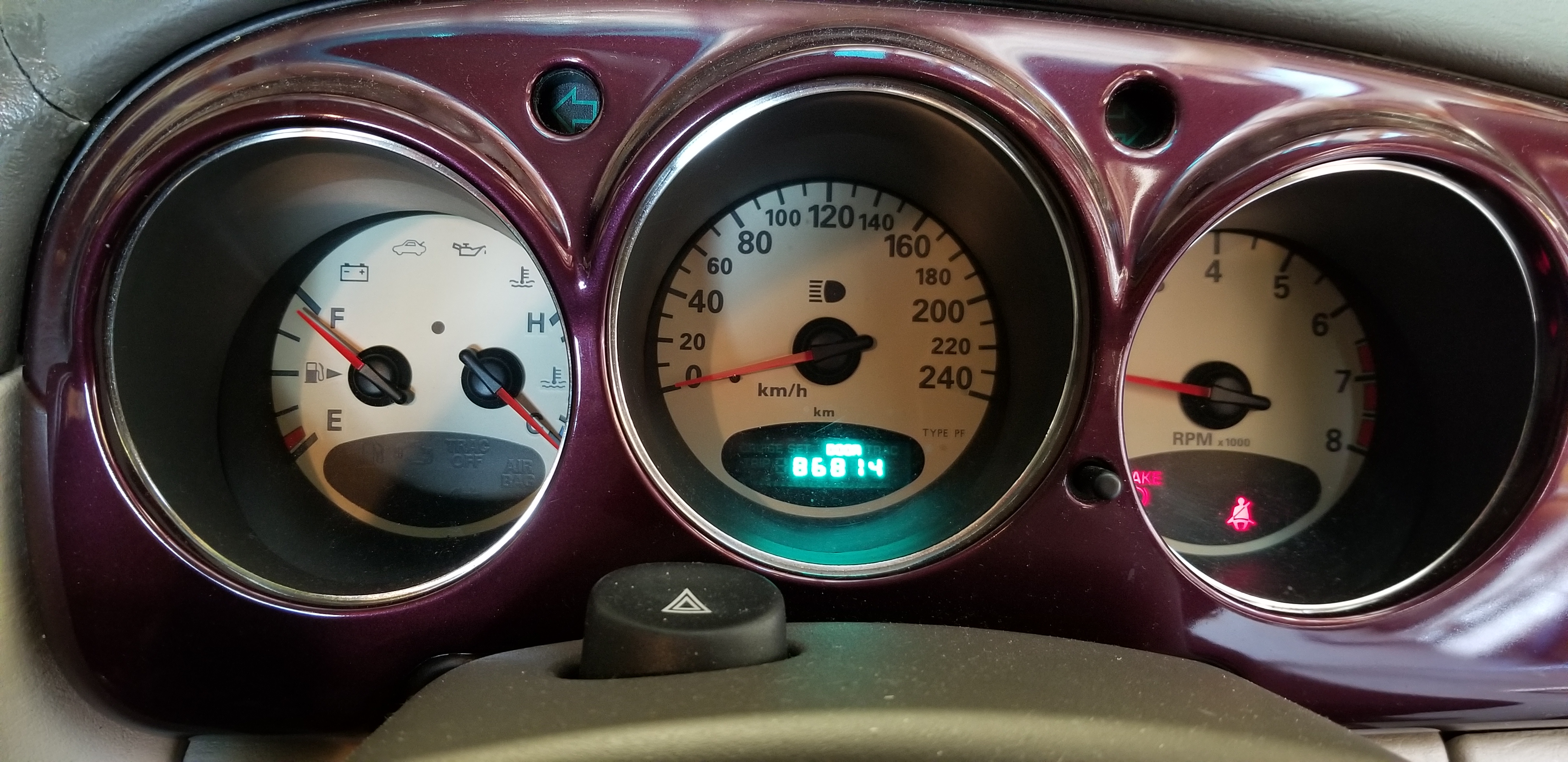2001 CHRYSLER PT CRUISER CLASSIC HATCHBACK 