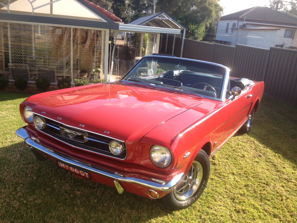 1966 FORD MUSTANG GT CONVERTIBLE
