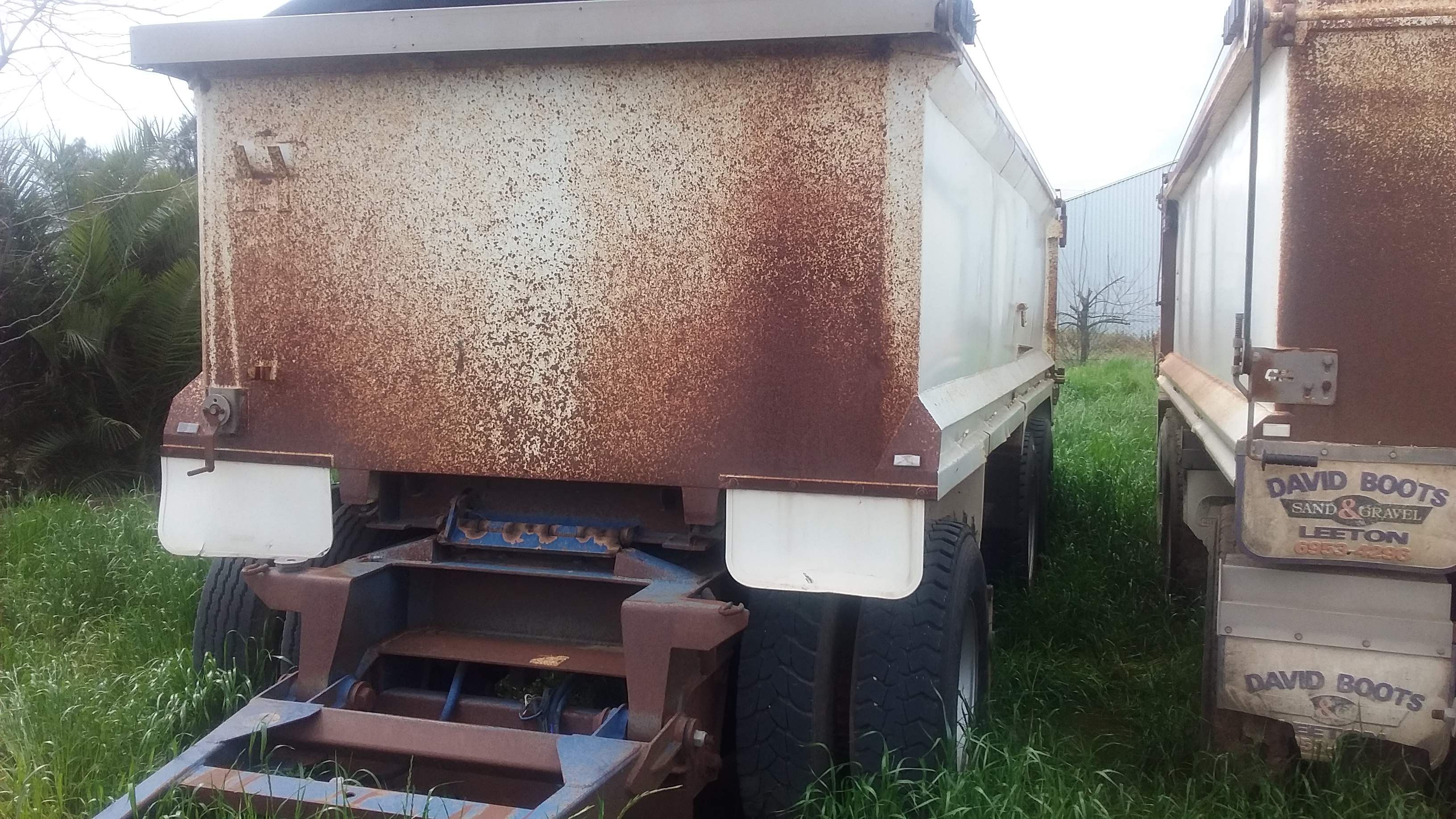 2005 HENRY HOPE TRIAXLE SUPERDOG TRAILER