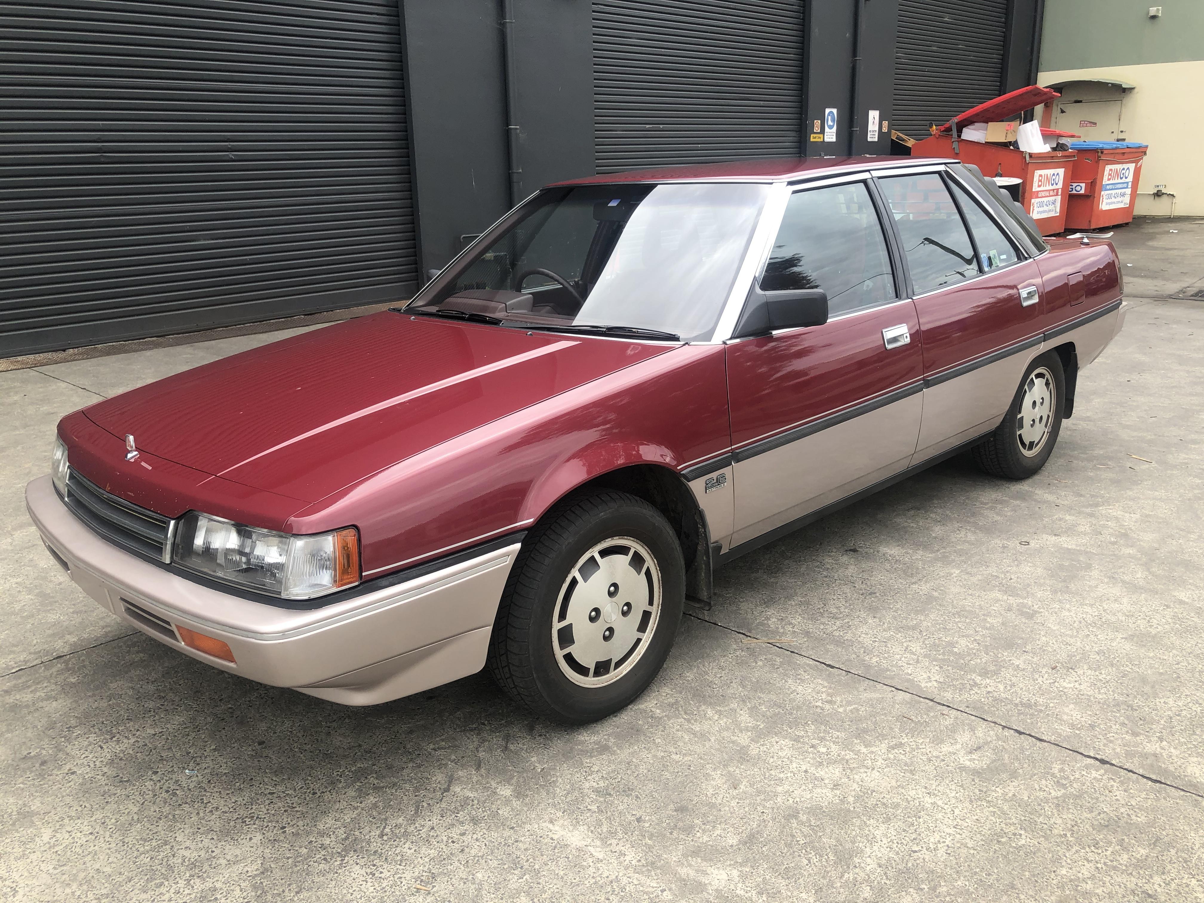 1985 MITSUBISHI MAGNA TM ELITE SEDAN