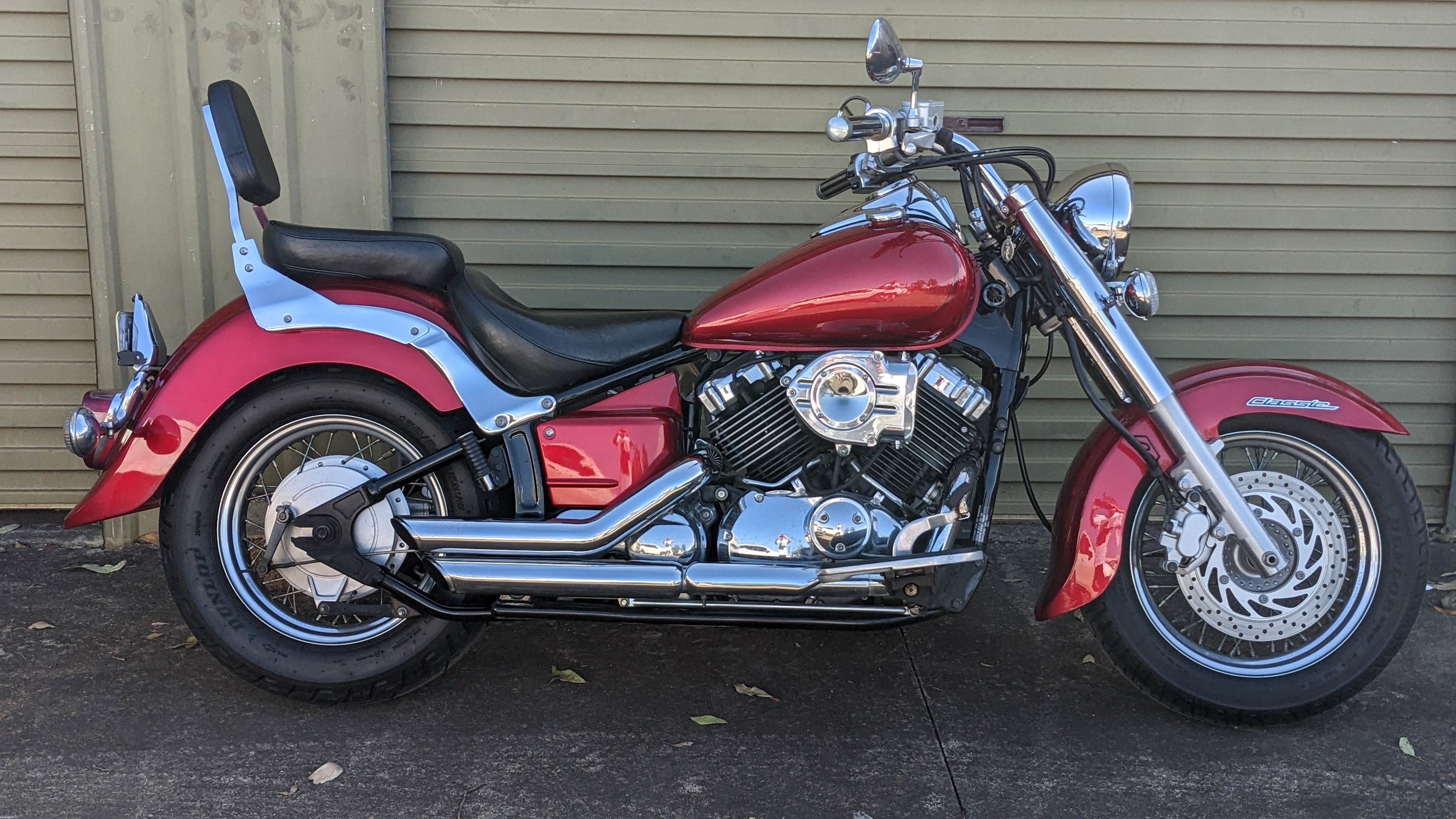 2011 YAMAHA XVS650A V-STAR CLASSIC CRUISER 