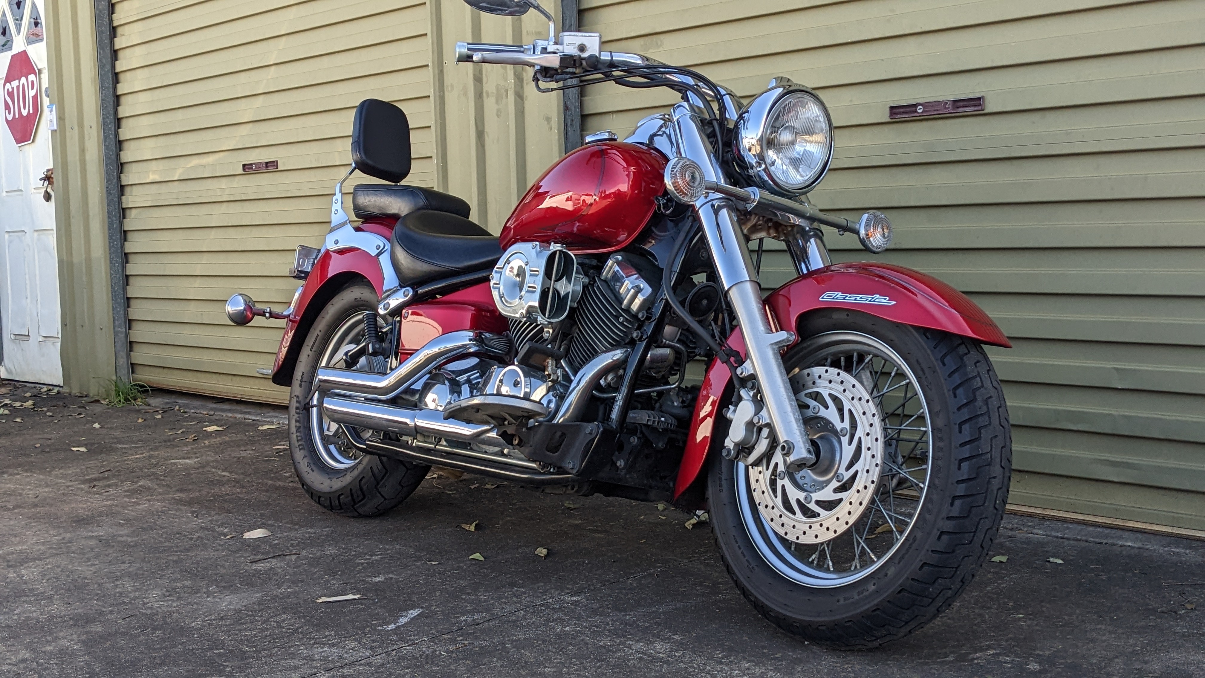 2011 YAMAHA XVS650A V-STAR CLASSIC CRUISER 