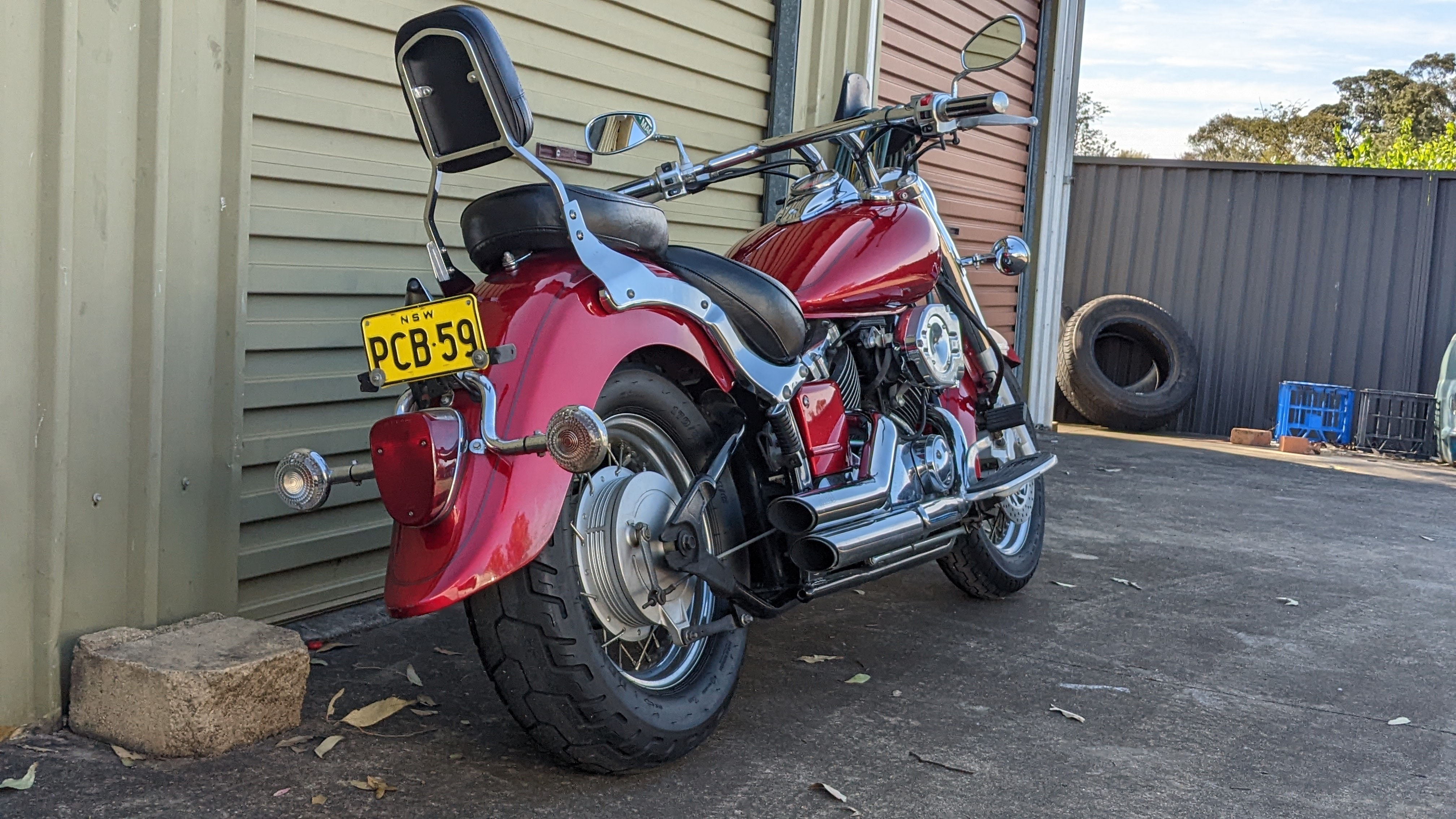 2011 YAMAHA XVS650A V-STAR CLASSIC CRUISER 