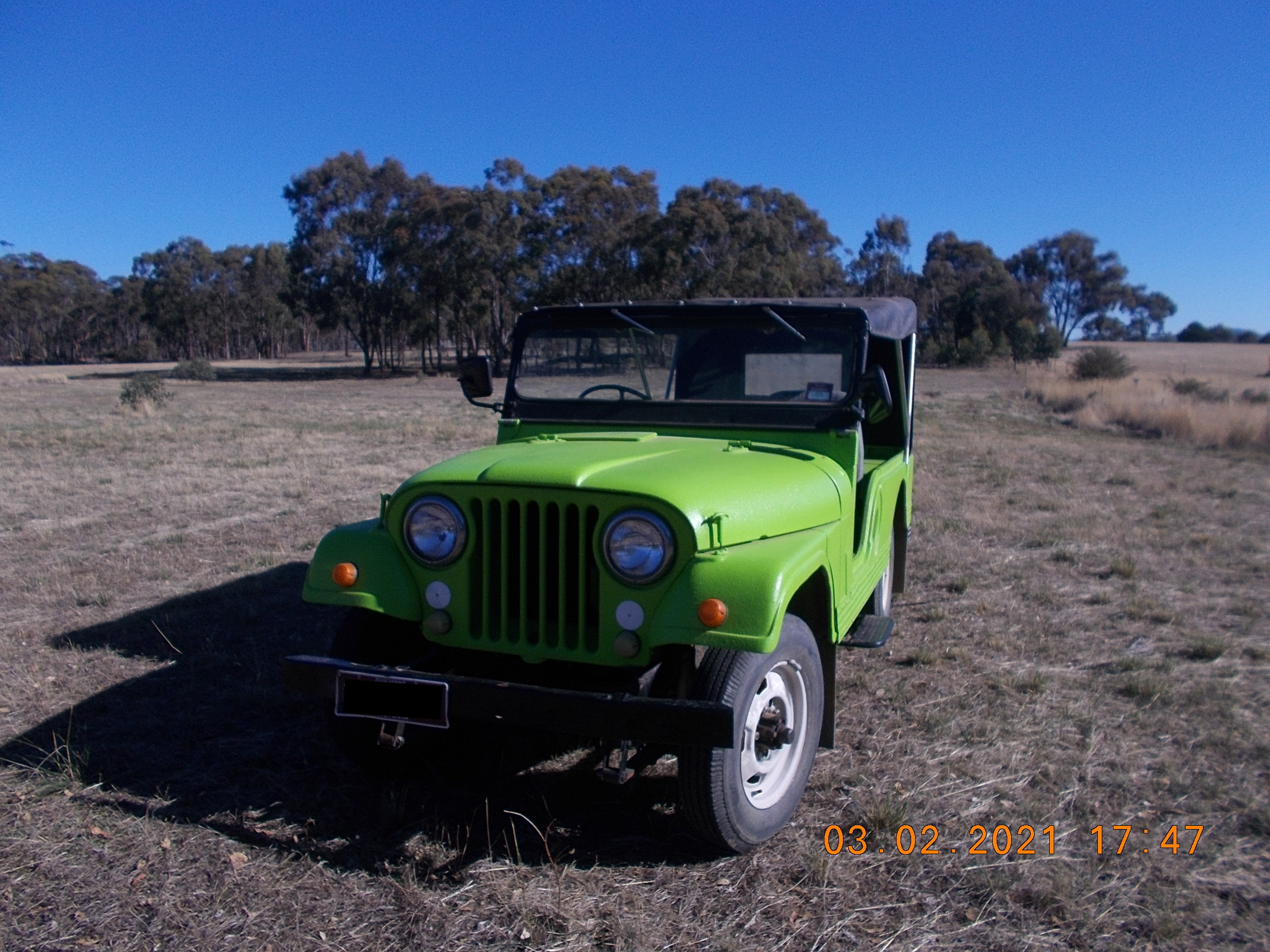 1964 WILLYS CJ6 UTILITY