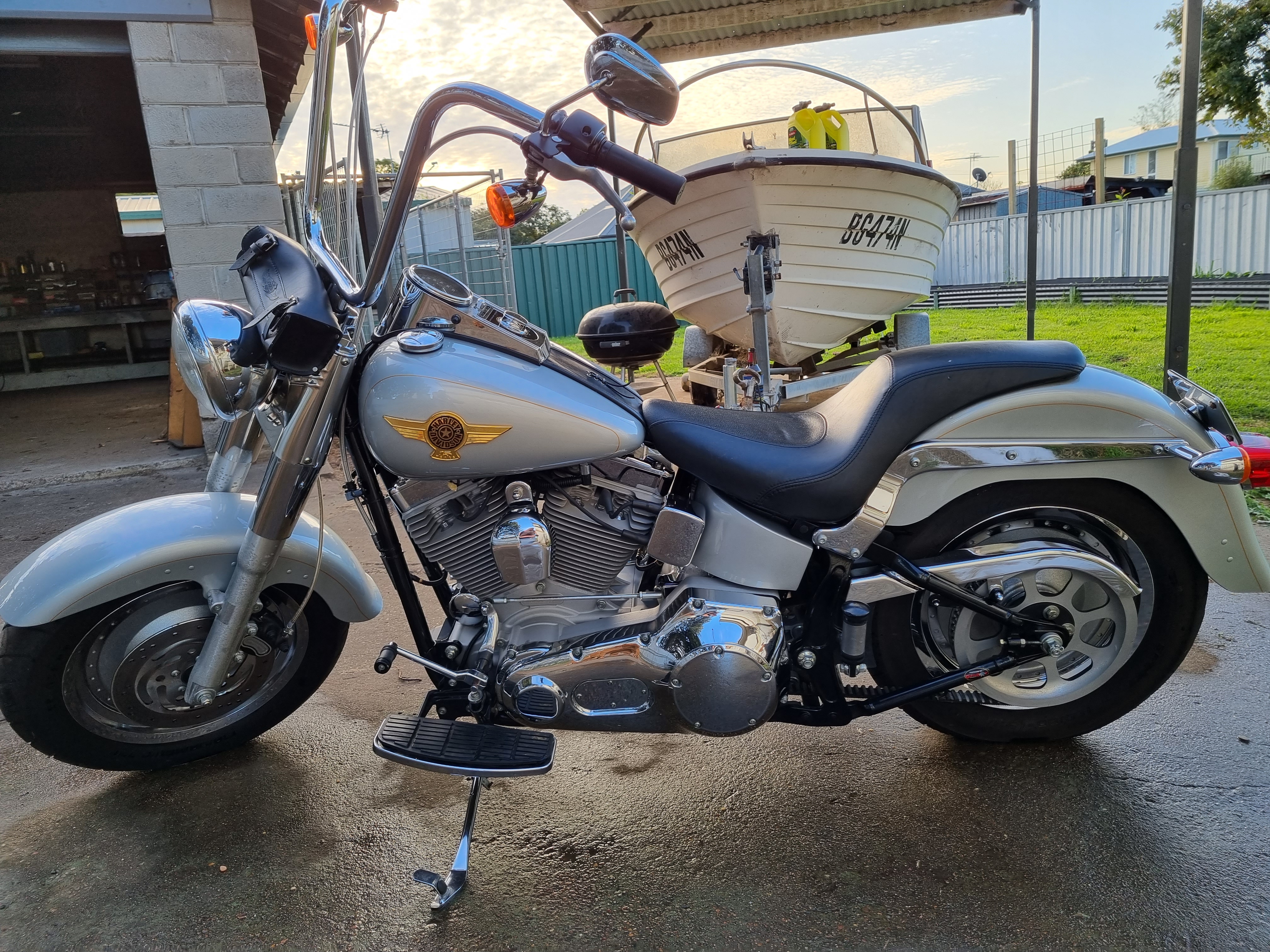 2005 HARLEY-DAVIDSON FLSTFI FAT BOY CRUISER